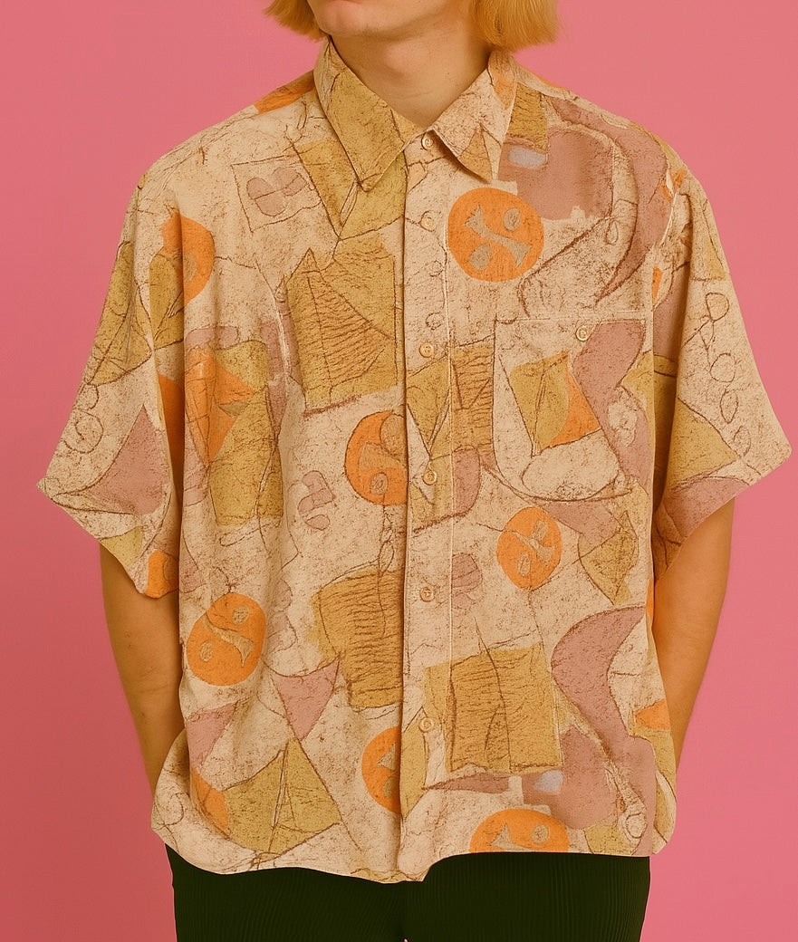 Vintage Multicolor Fantasy 90's Shirt Unisex Size L