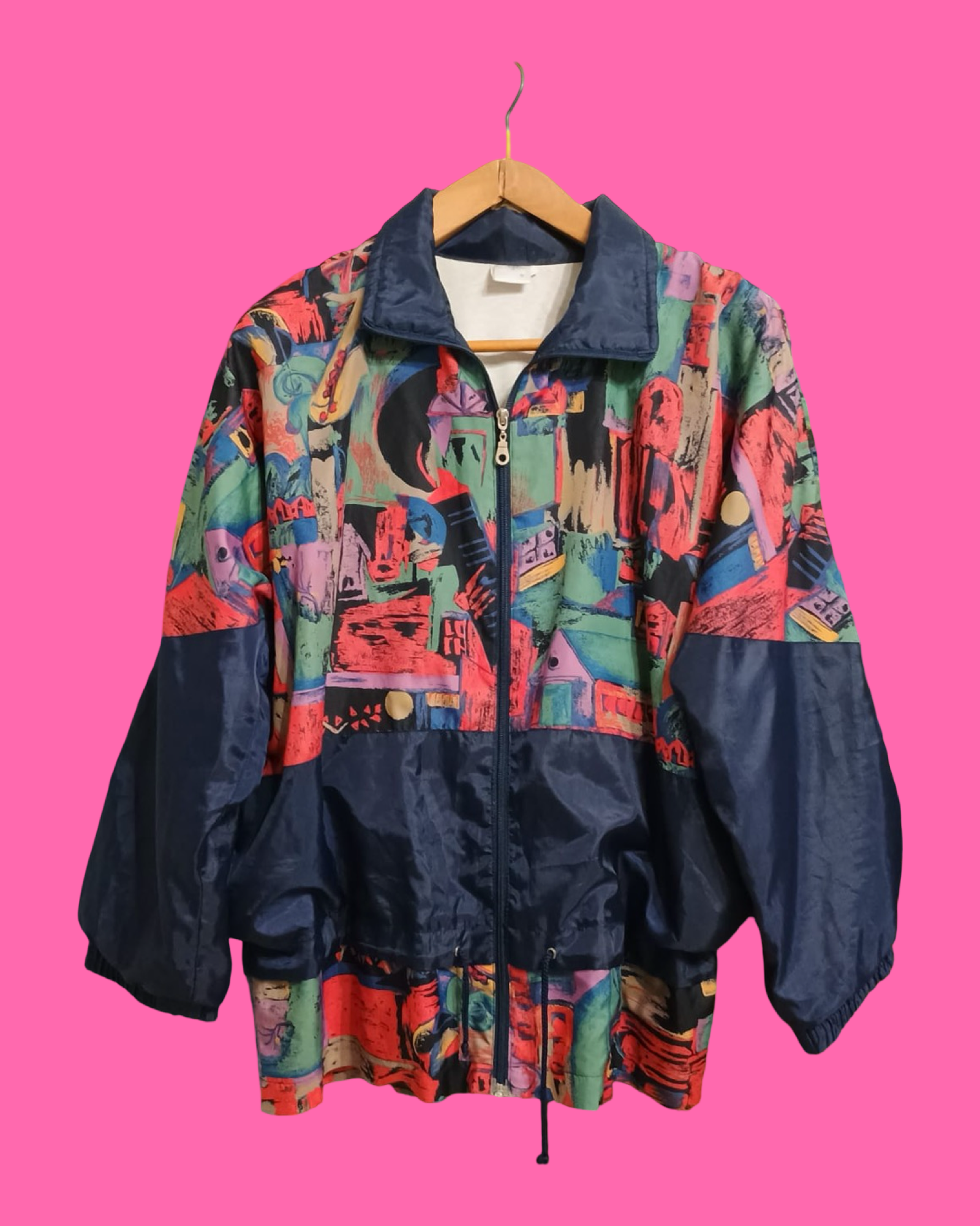 Vintage Multicolor Fantasy 90's Windbreaker Unisex Size L