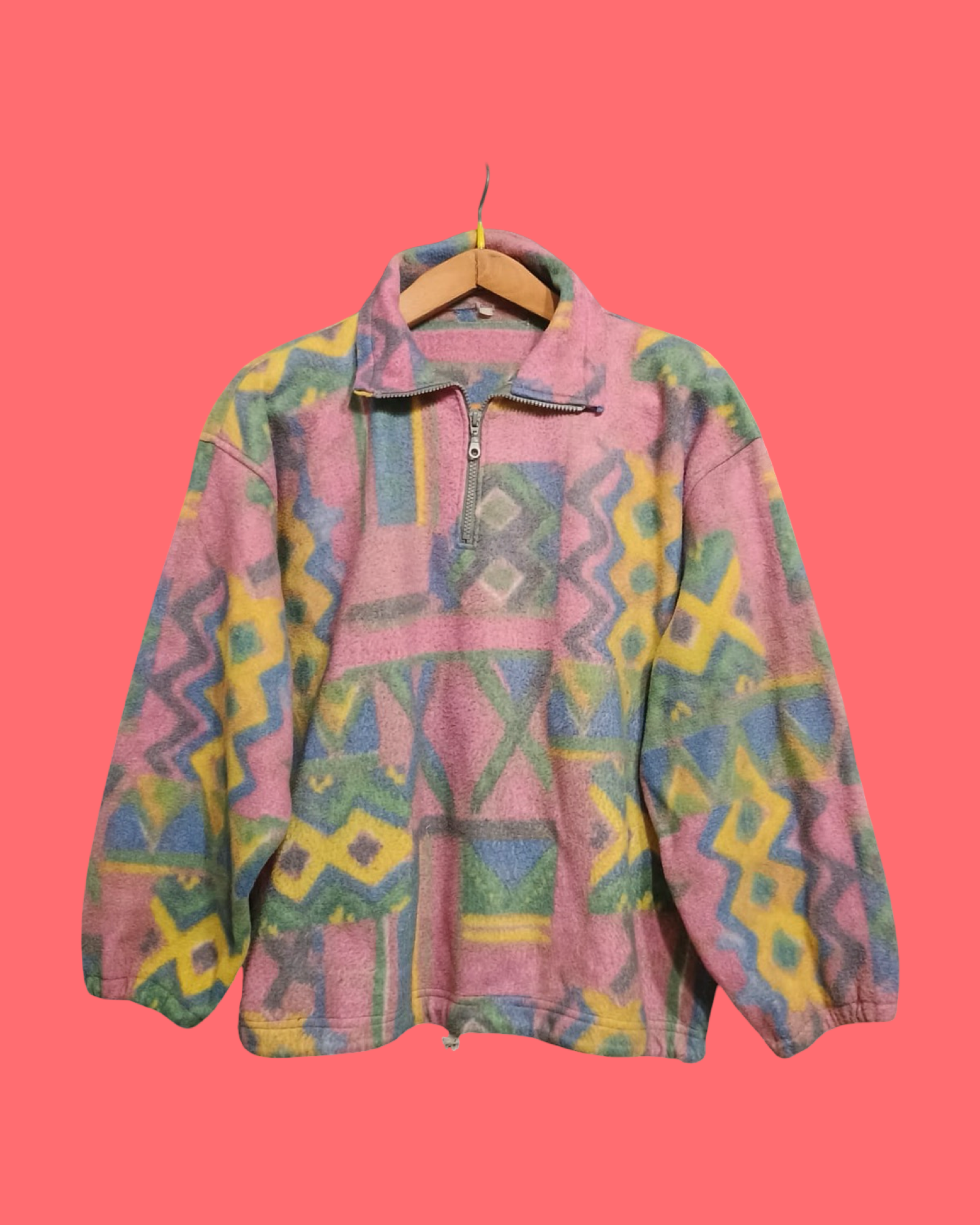 Vintage Multicolor Fantasy 90's Sweatshirt Unisex Size L