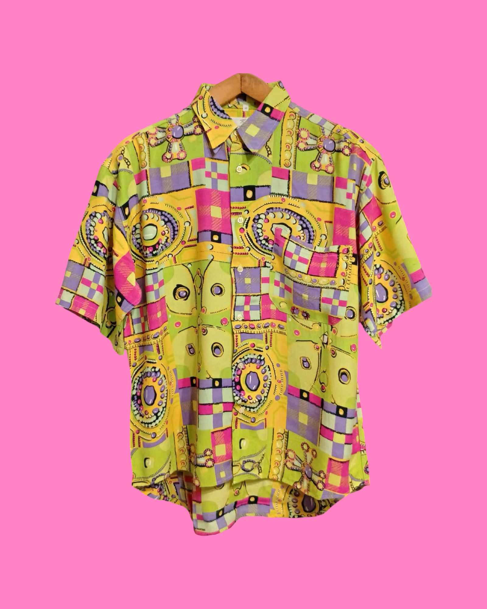 Vintage Multicolor Fantasy 90's Shirt Unisex Size M