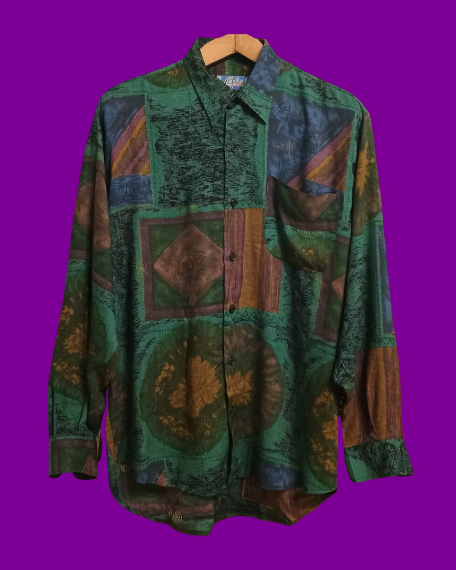 Vintage Multicolor Fantasy 90's Shirt Unisex Size XL