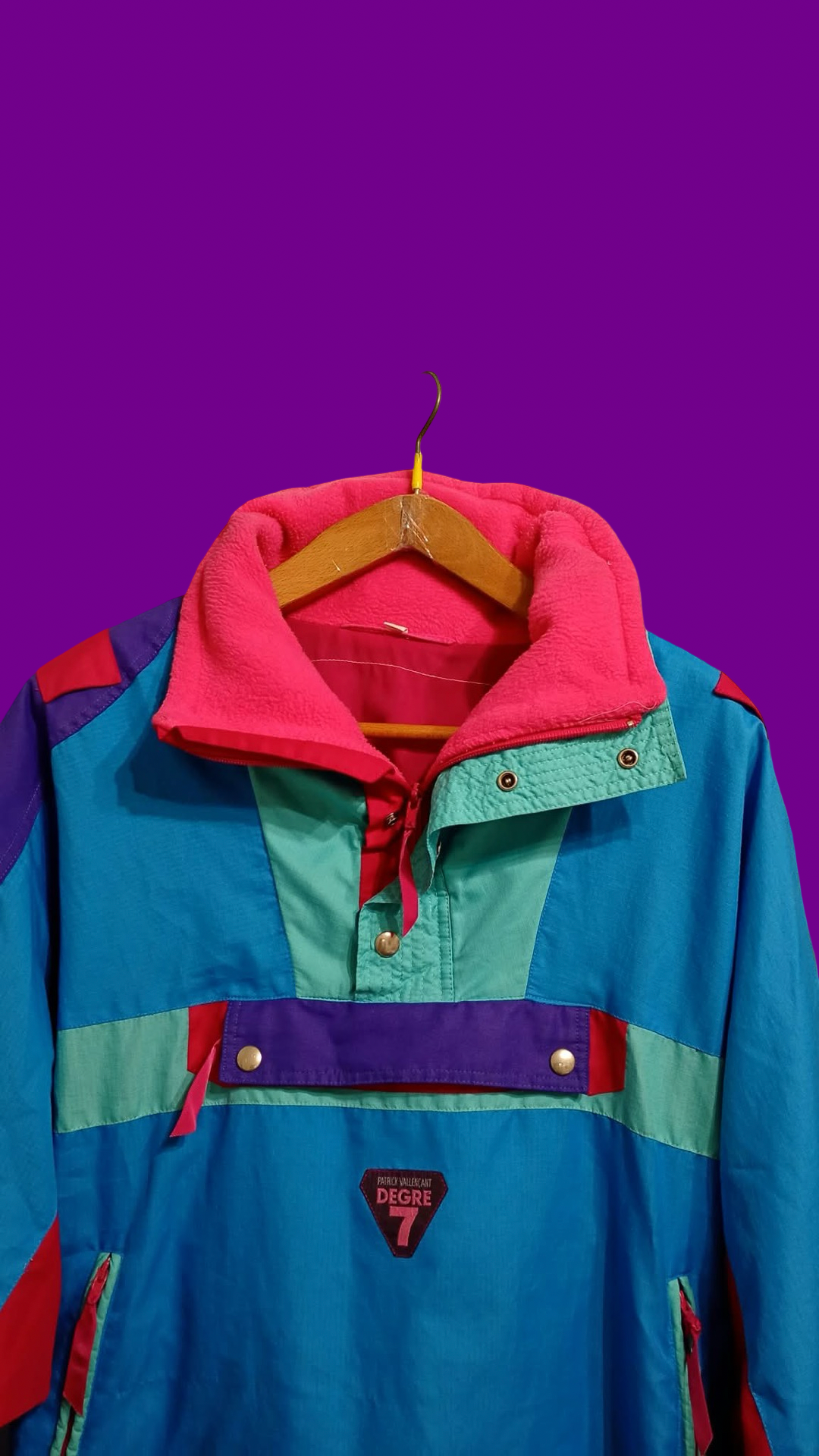 Vintage Multicolor Fantasy 90's Rare Jacket Unisex Size L