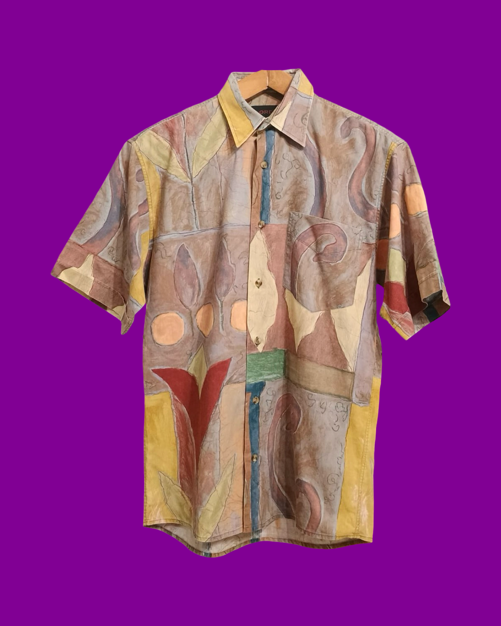 Vintage Multicolor Fantasy 90's Shirt Unisex Size M