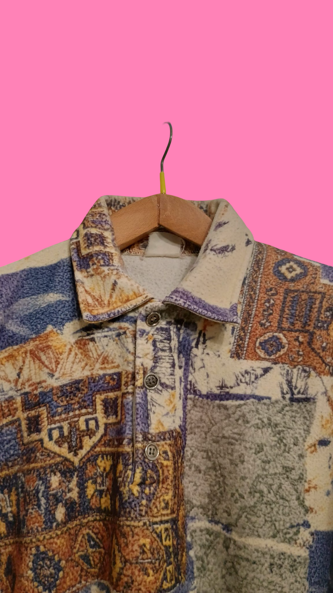 Vintage Multicolor Fantasy 90's Sweatshirt Unisex Size L