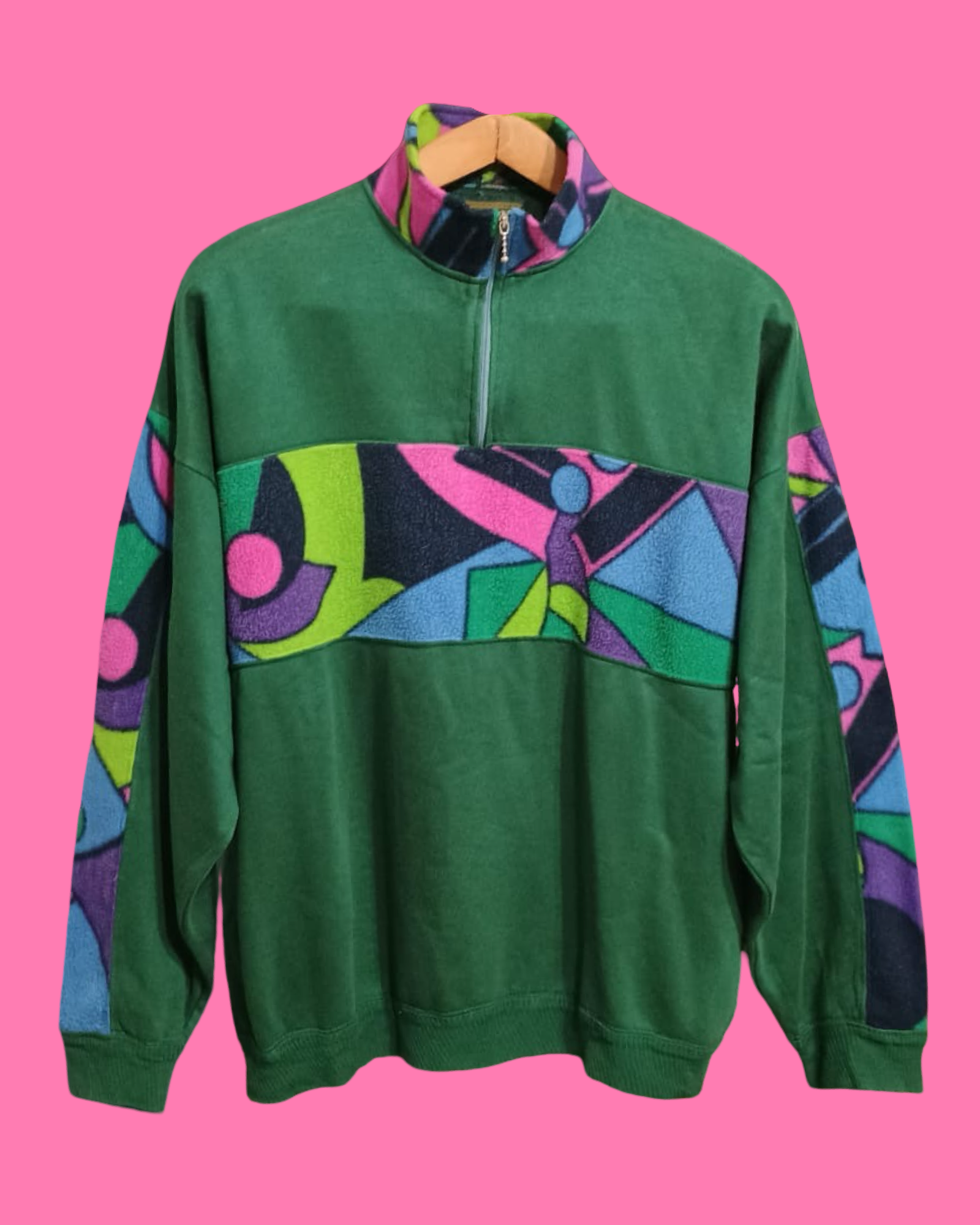 Vintage Multicolor Fantasy 90's Sweatshirt Unisex Size M