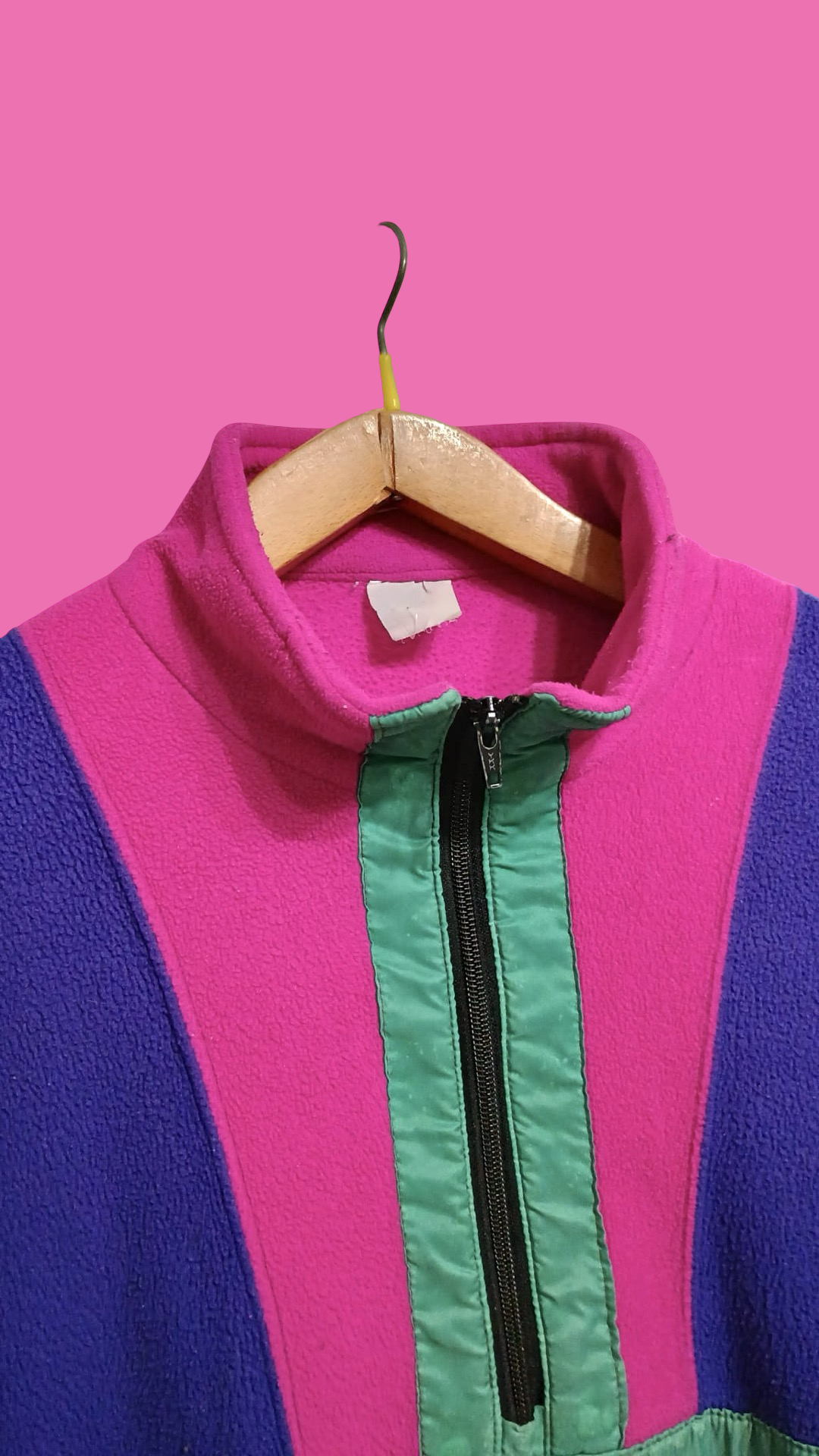 Vintage Multicolor Fantasy 90's Fleece Unisex Size L