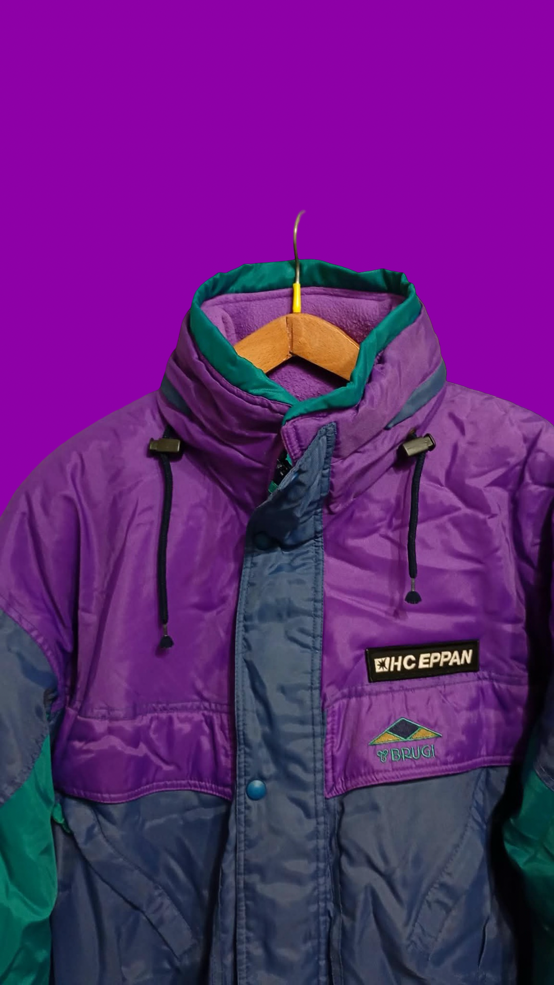 Vintage Multicolor Fantasy 90's Rare Snow Jacket Unisex Size XL