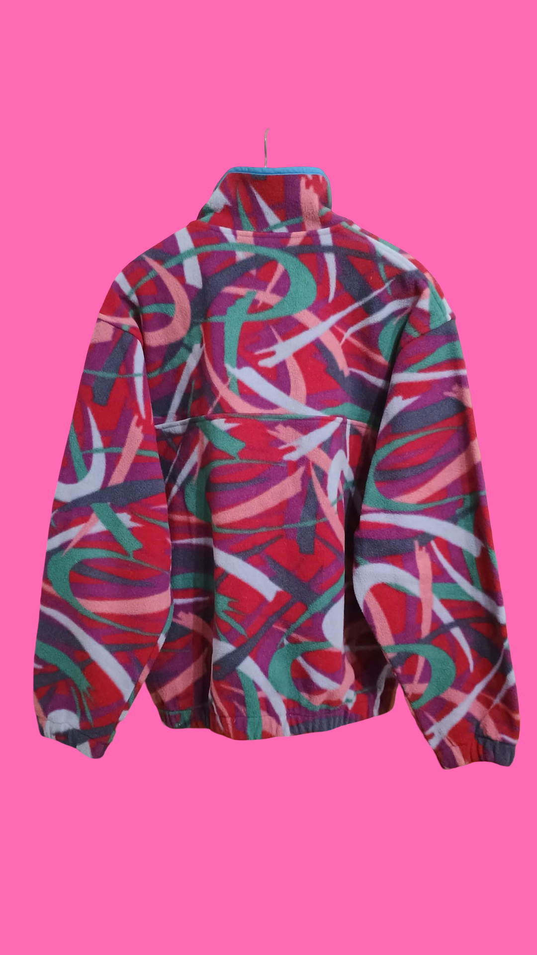 Vintage Multicolor Fantasy 90's Fleece Unisex Size L