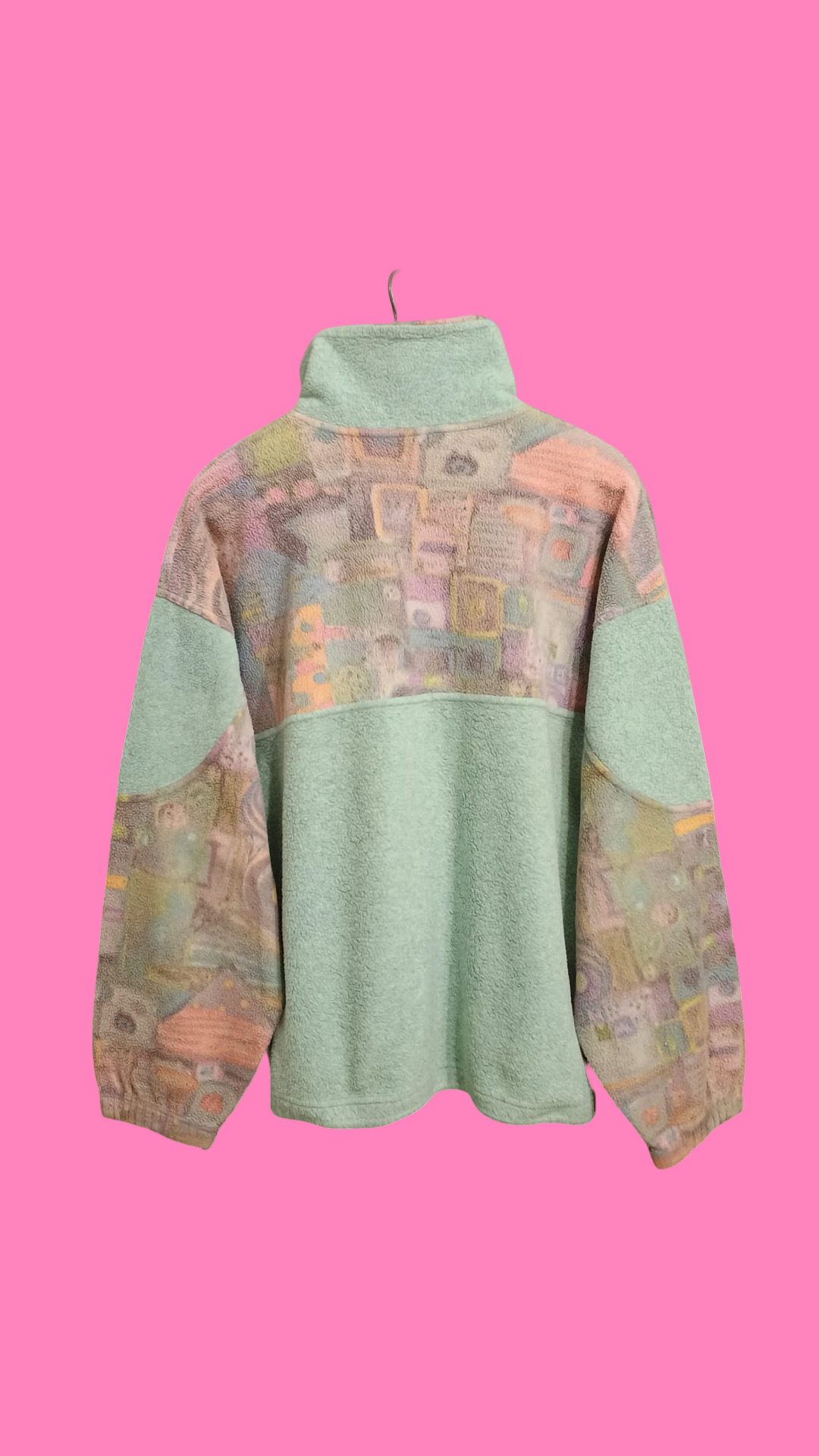 Vintage Multicolor Fantasy 90's Fleece Unisex Size L
