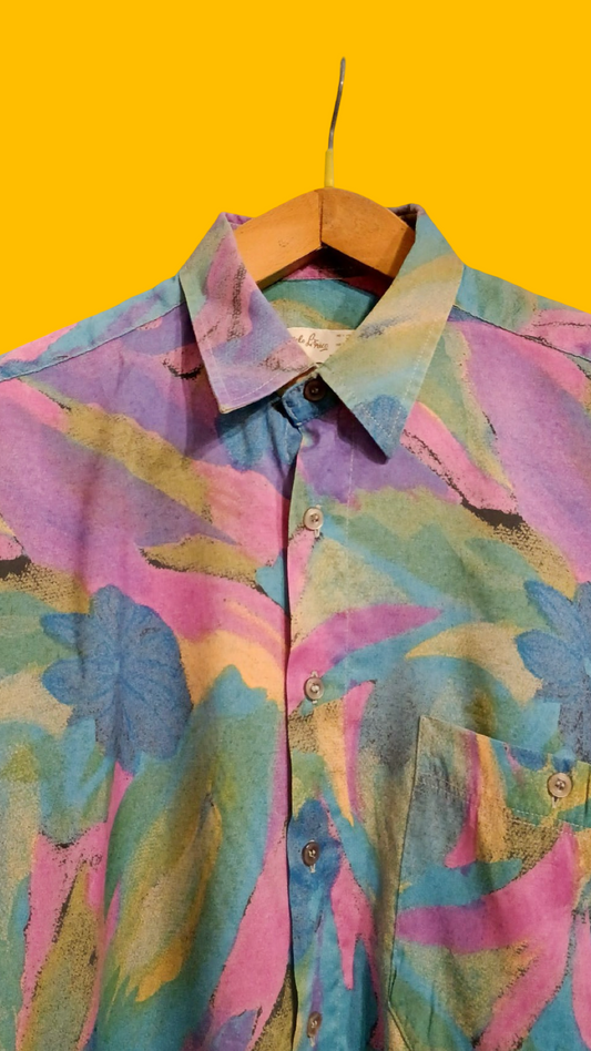 Vintage Multicolor Fantasy 90's Shirt Unisex Size L