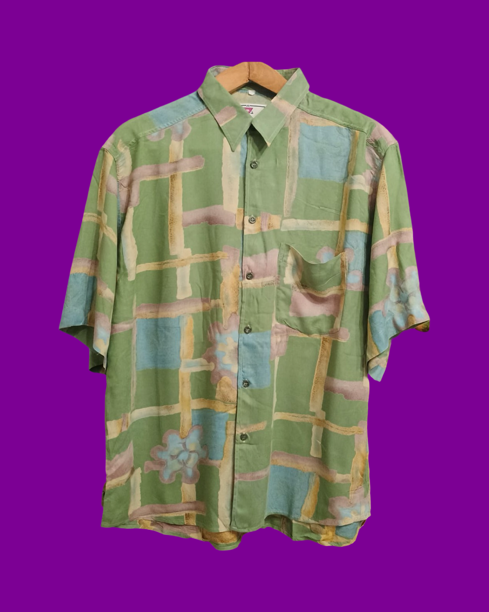 Vintage Multicolor Fantasy 90's Shirt Unisex Size L