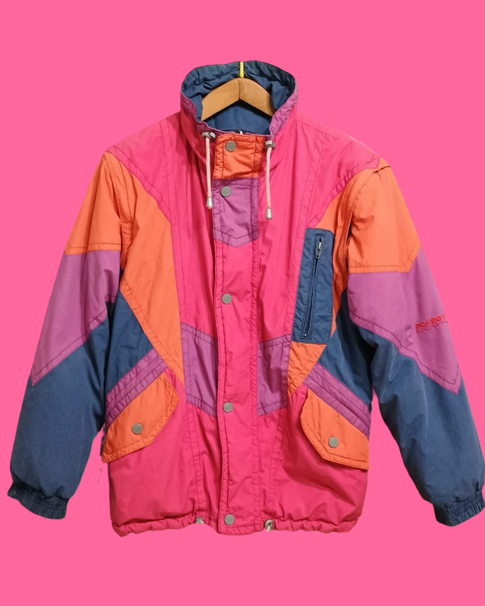 Vintage Multicolor Fantasy 90's Snow Jacket Unisex Size L