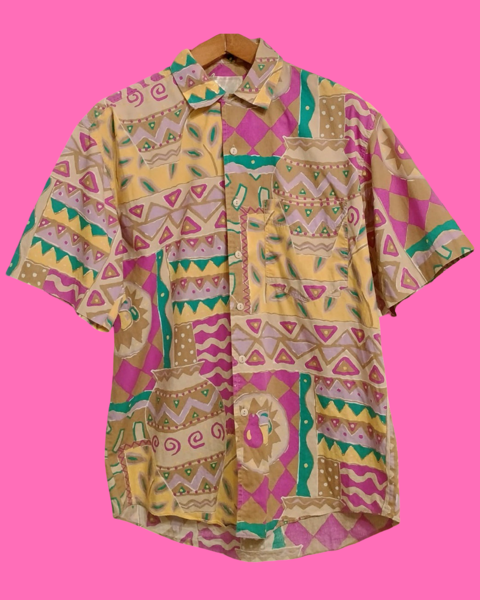 Vintage Multicolor Fantasy 90's Shirt Unisex Size M