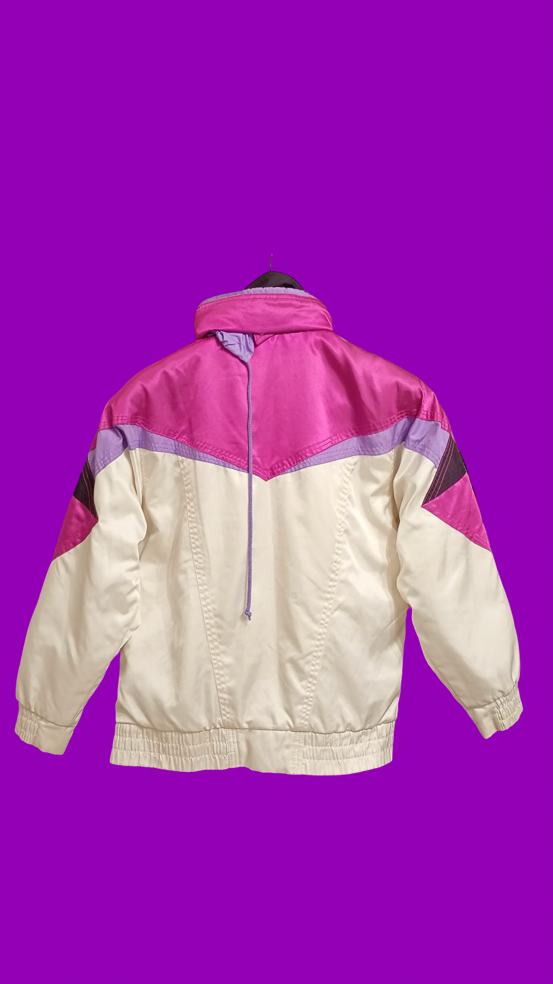 Vintage Multicolor Fantasy 90's Rare Snow Jacket Woman Size L