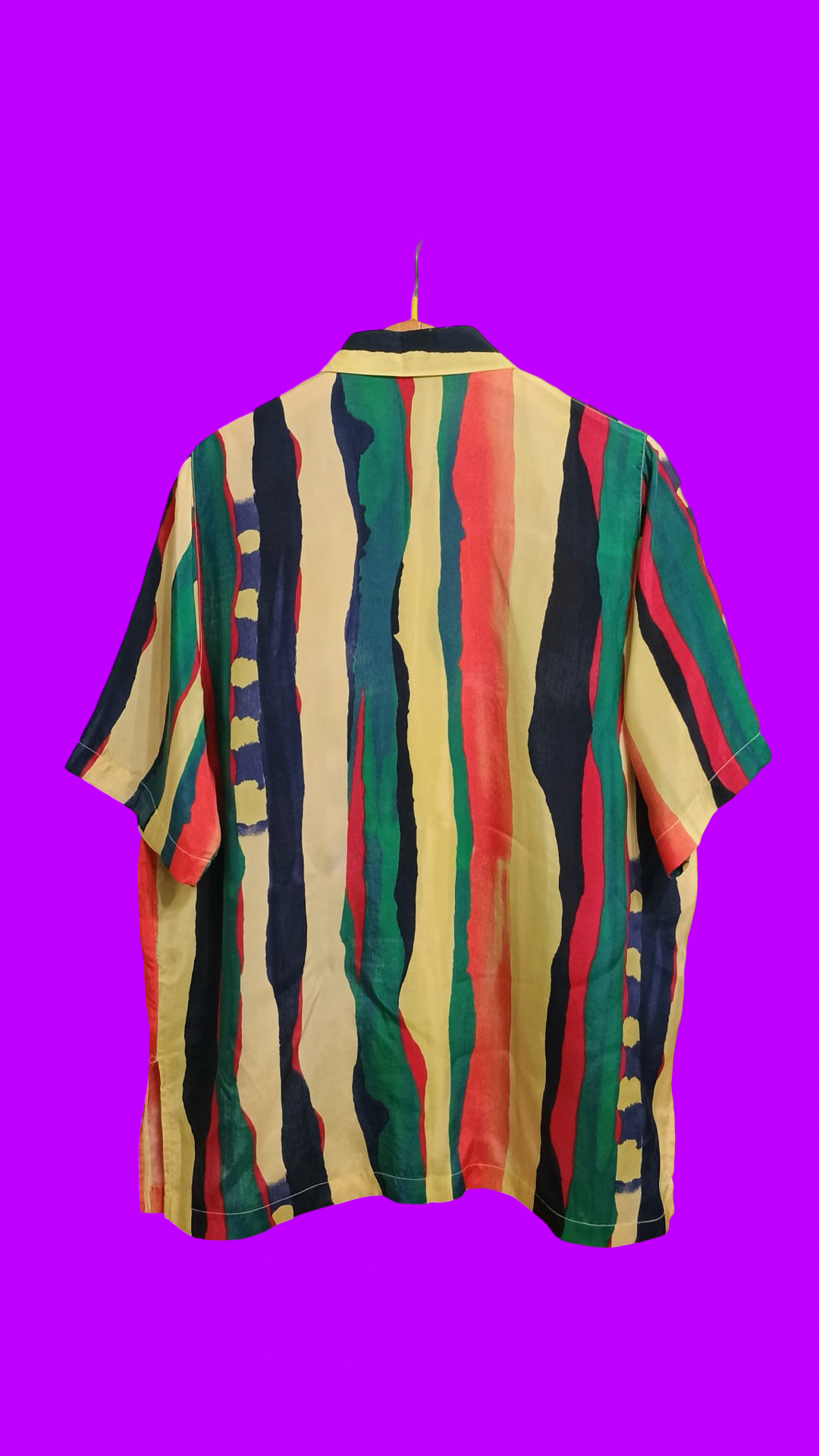 Vintage Style Multicolor Fantasy Shirt Unisex Size L