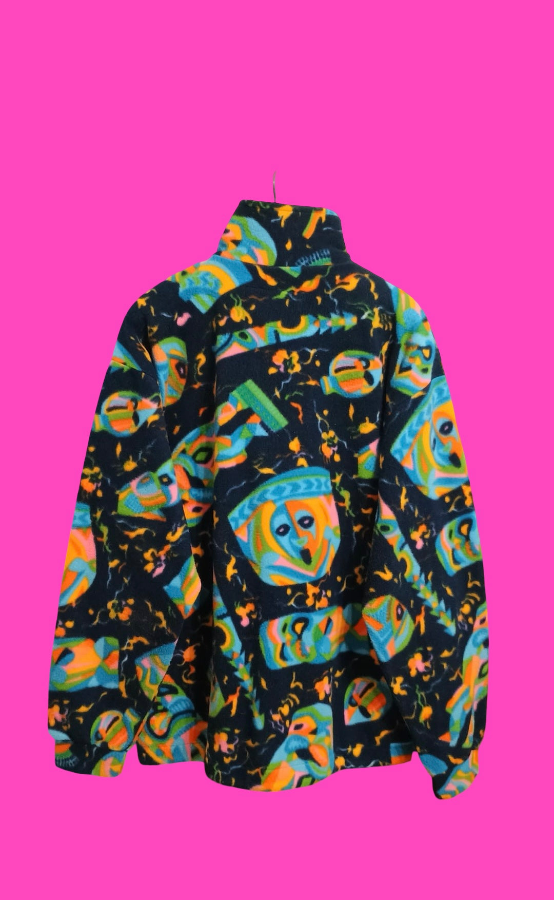 Vintage Multicolor Fantasy 90's Fleece Unisex Size XL