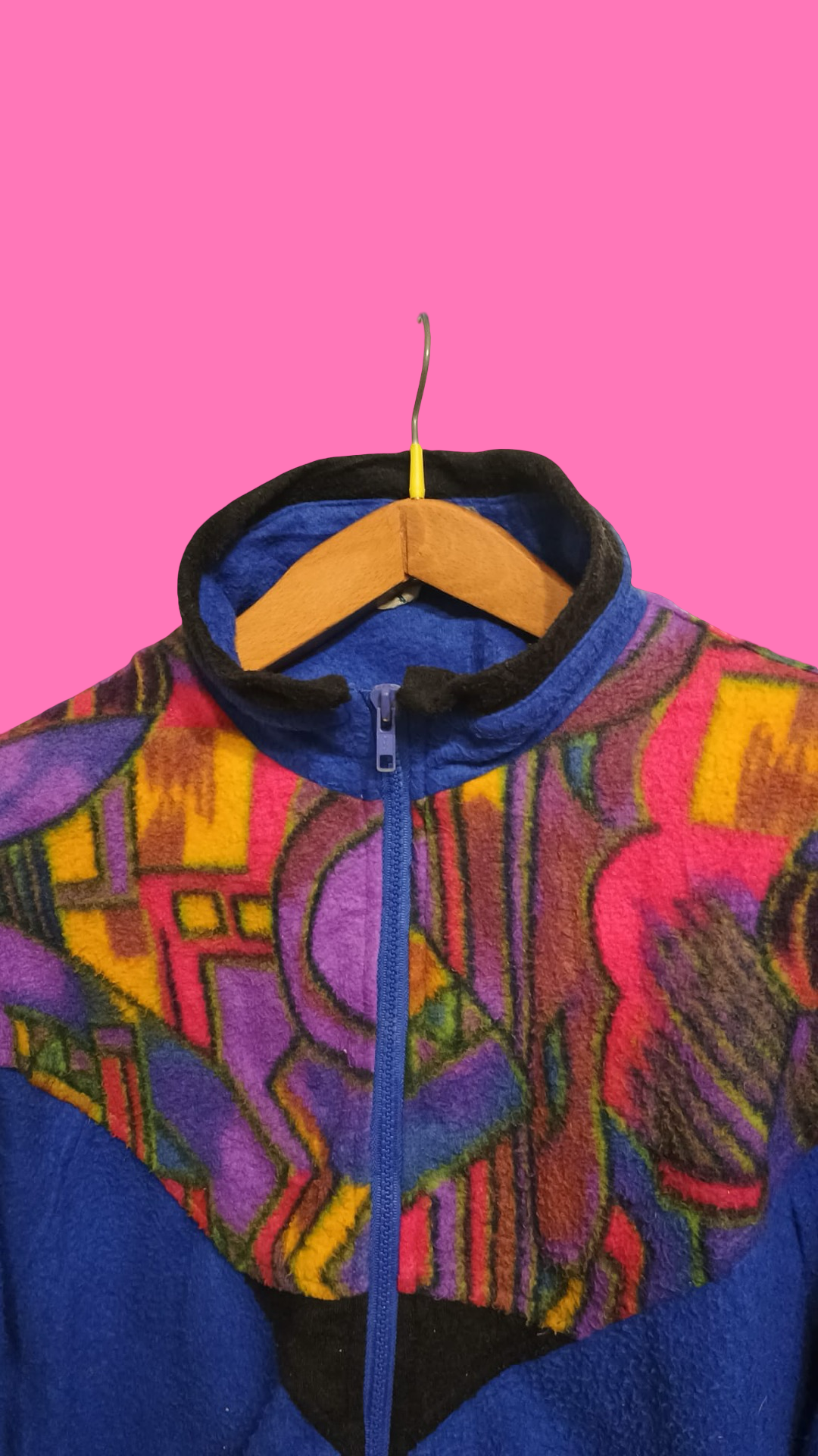 Vintage Multicolor Fantasy 90's Sweatshirt Woman Size S