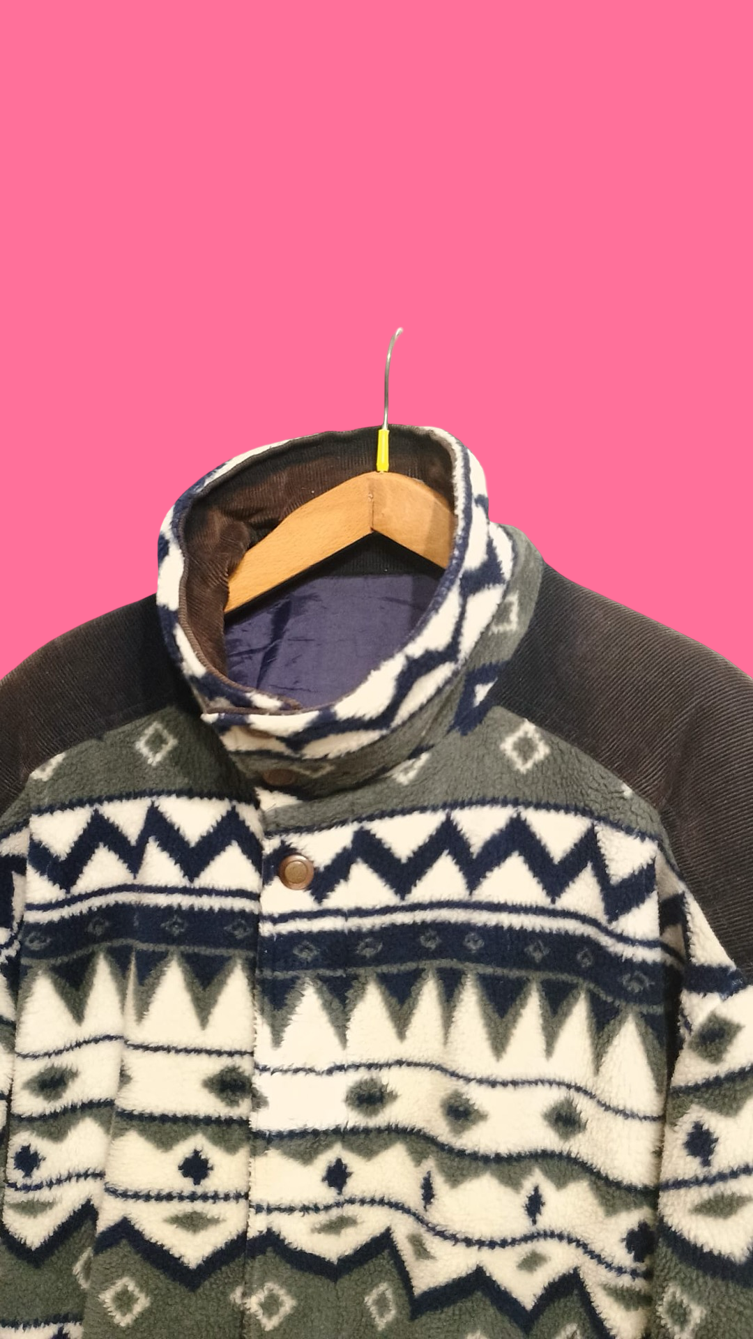 Vintage Green Fantasy 90's Coat Unisex Size XL