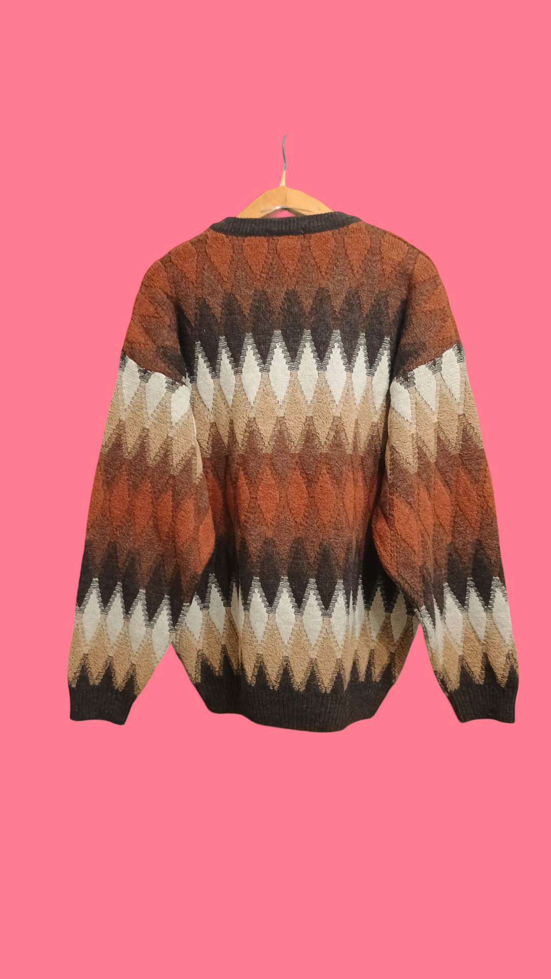 Vintage Multicolor Fantasy 90's Sweater Unisex Size XL