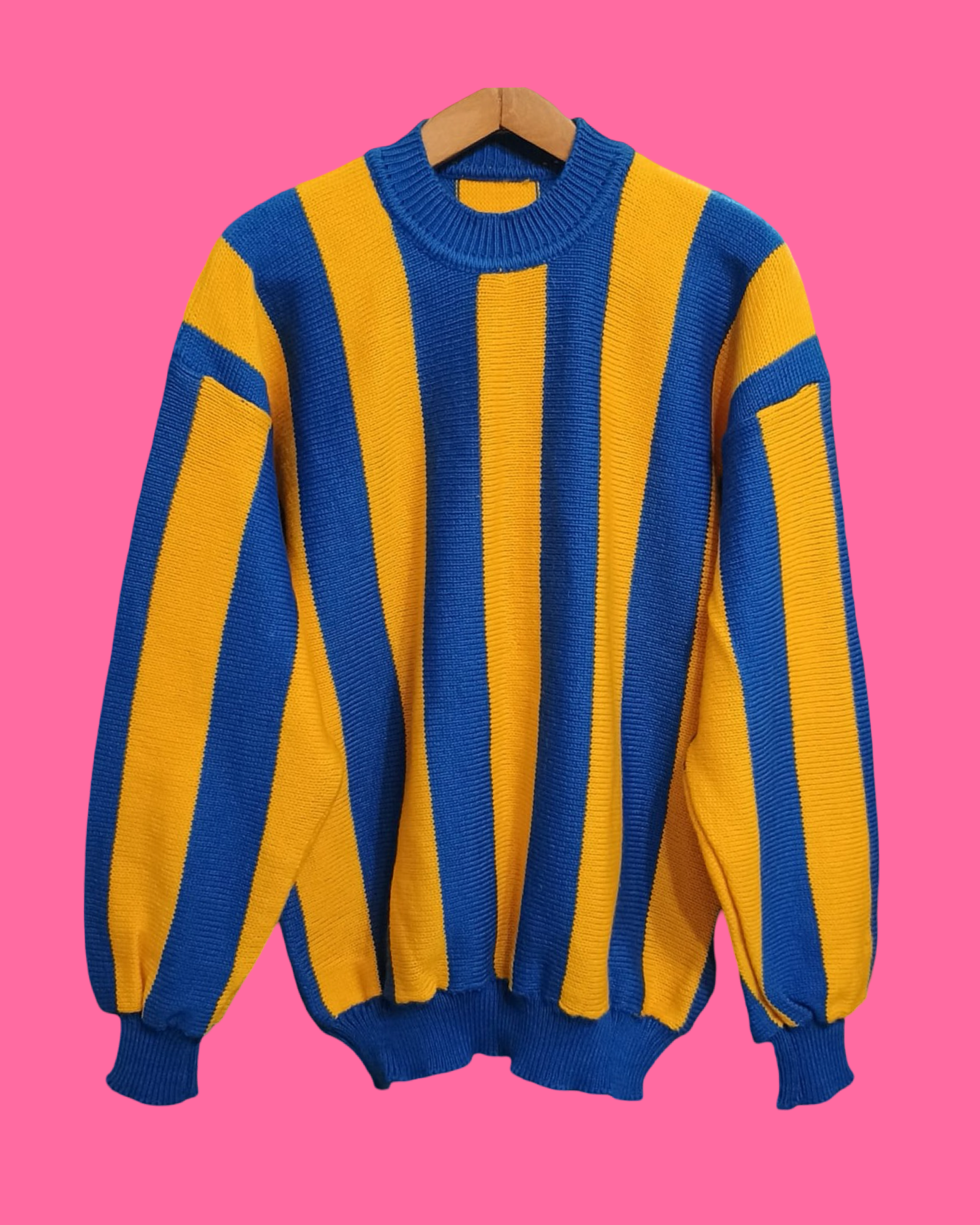 Vintage Multicolor Fantasy 90's Sweater Unisex Size L