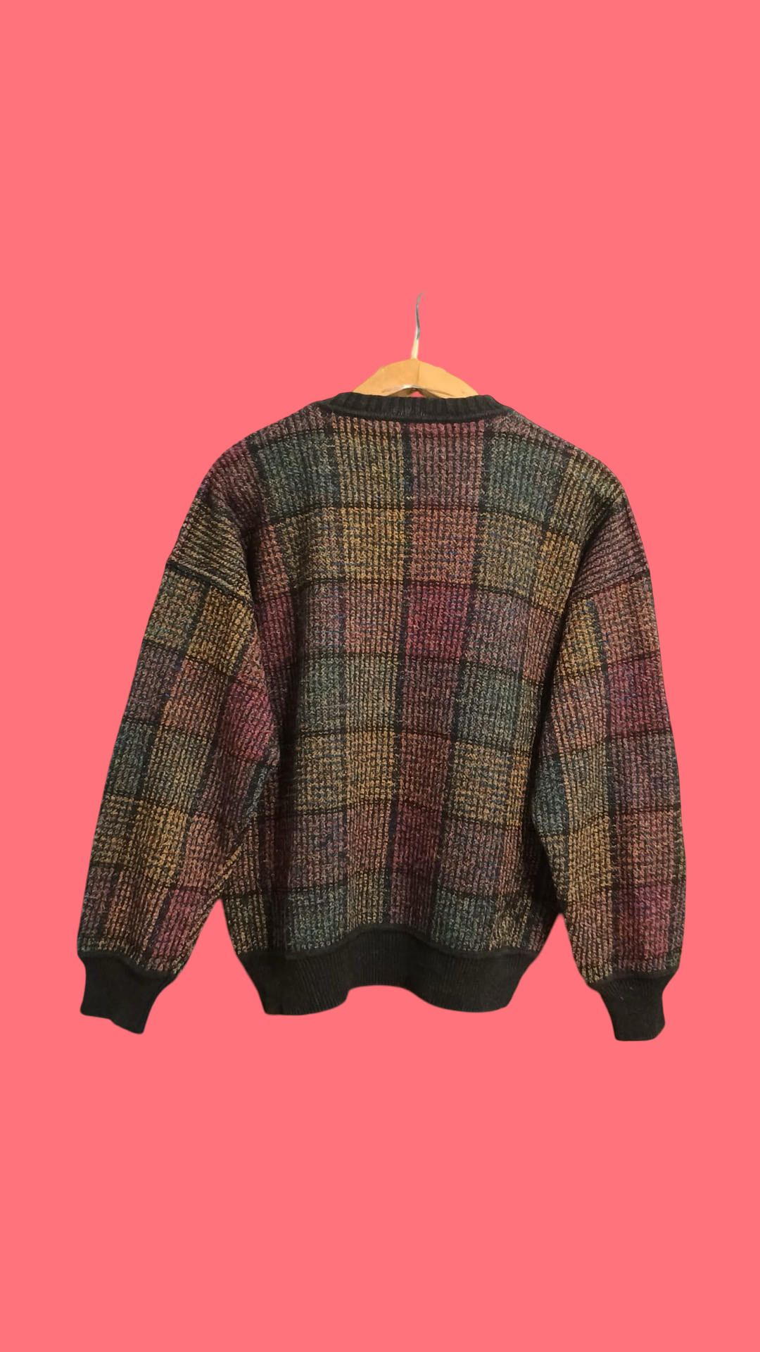 Vintage Multicolor Fantasy 90's Sweater Unisex Size M