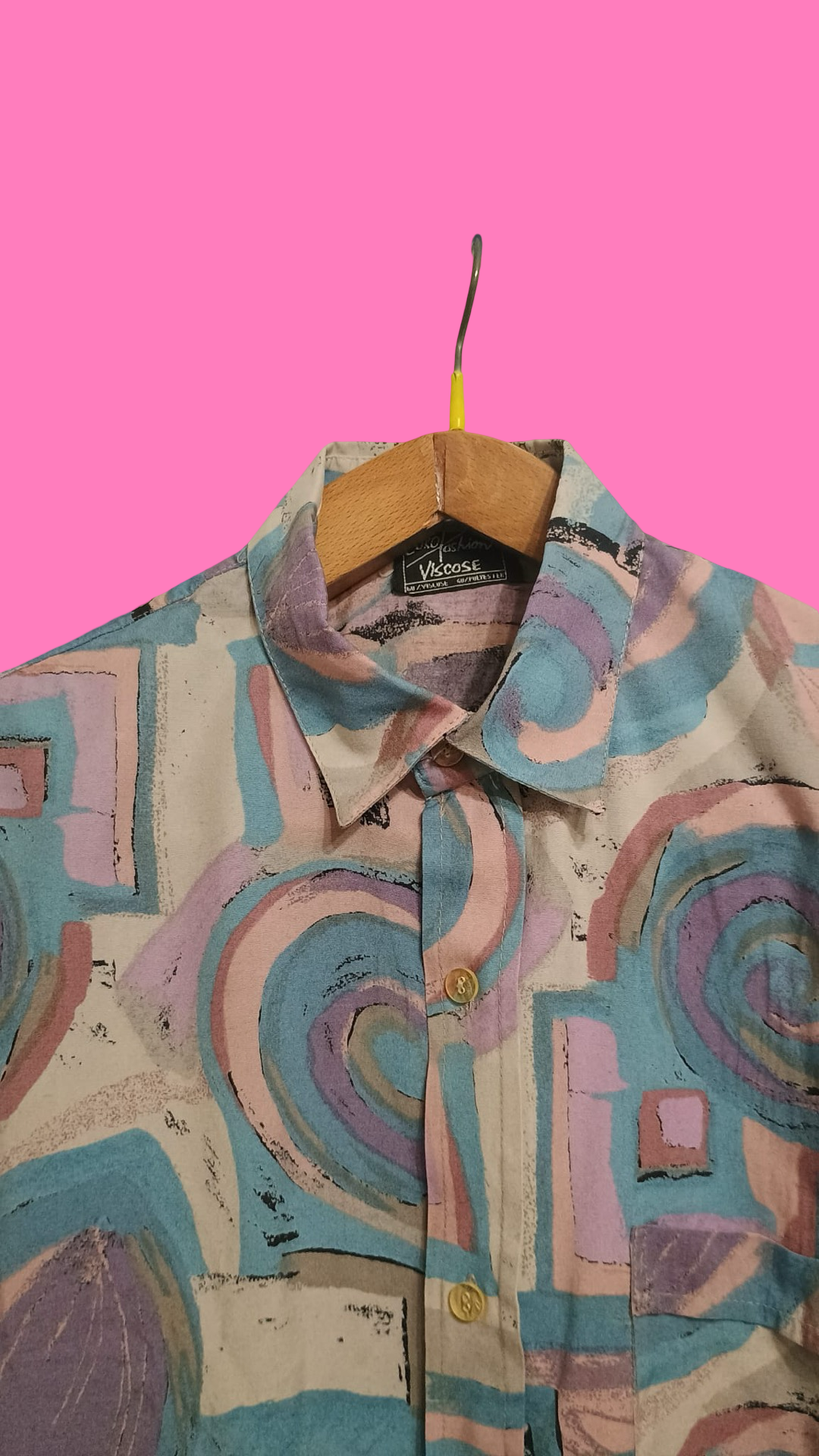 Vintage Multicolor Fantasy 90's Shirt Unisex Size L