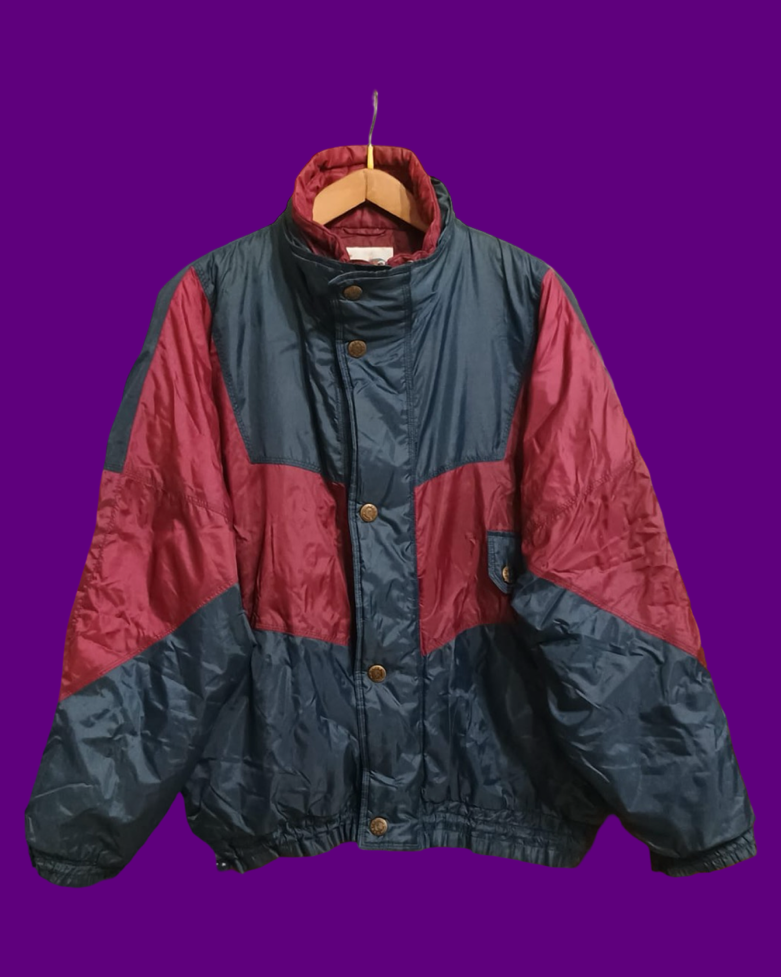 Vintage Multicolor Fantasy 90's Snow Jacket Unisex Size L