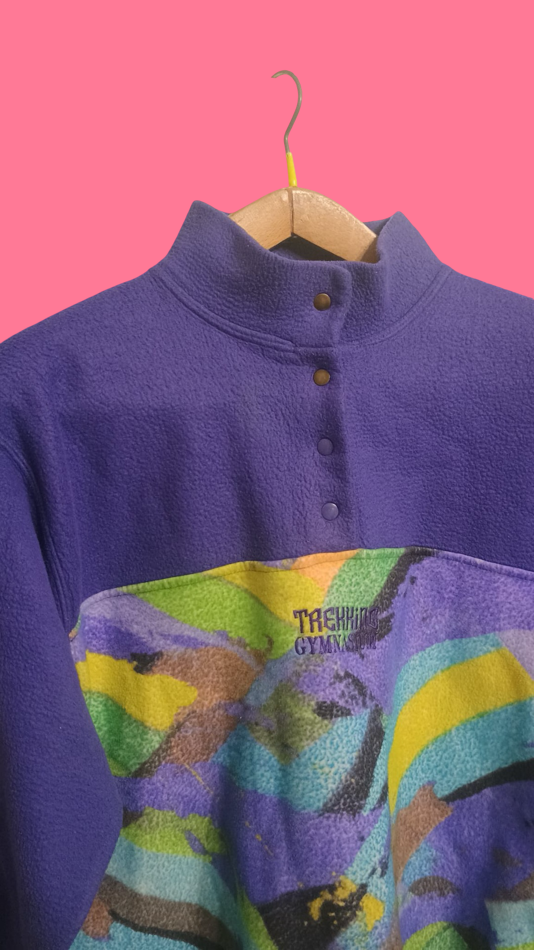 Vintage Multicolor Fantasy 90's Sweatshirt Unisex Size M