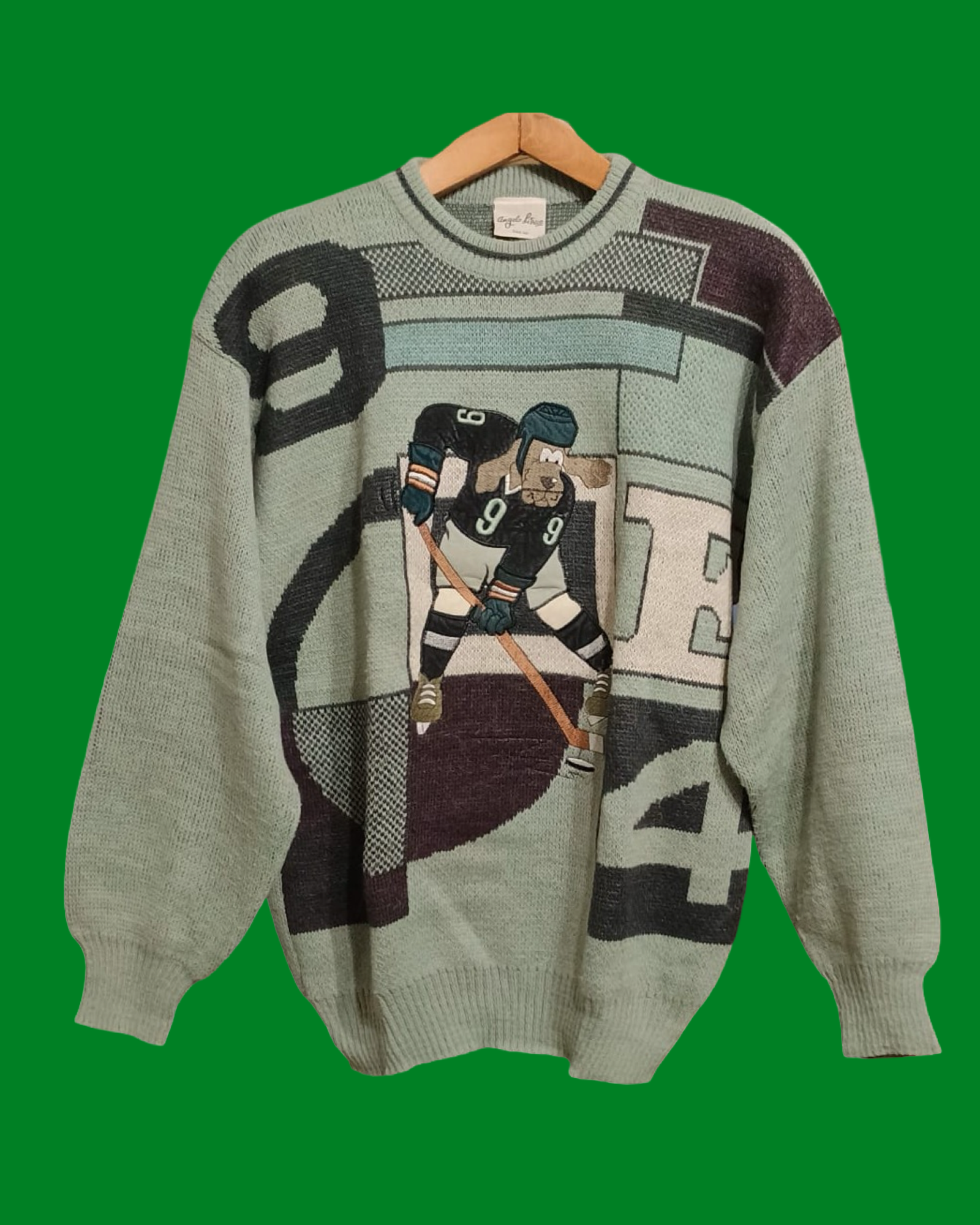 Vintage Multicolor Fantasy 90's Sweater Unisex Size L
