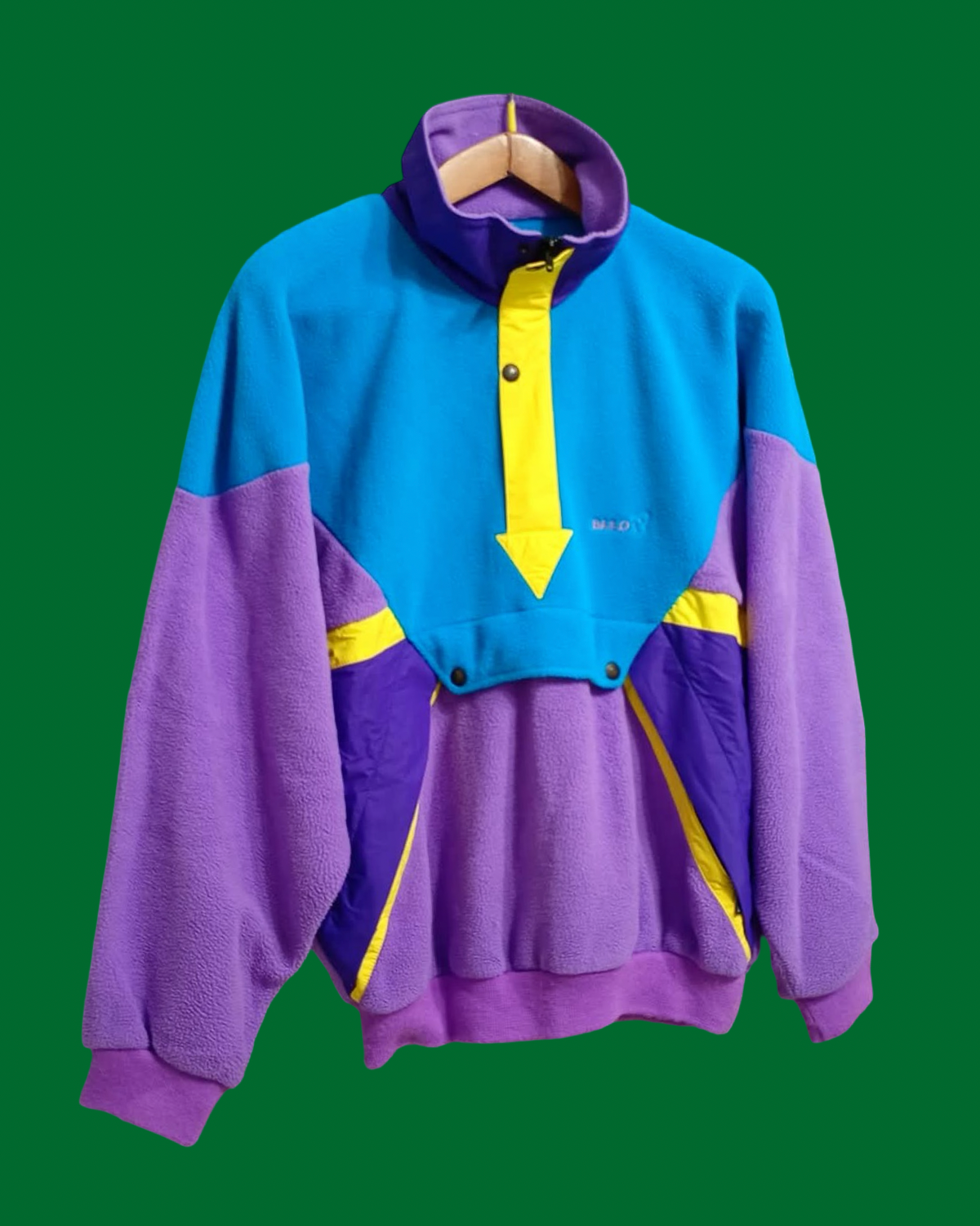 Vintage Multicolor Fantasy 90's Rare Fleece Unisex Size XL