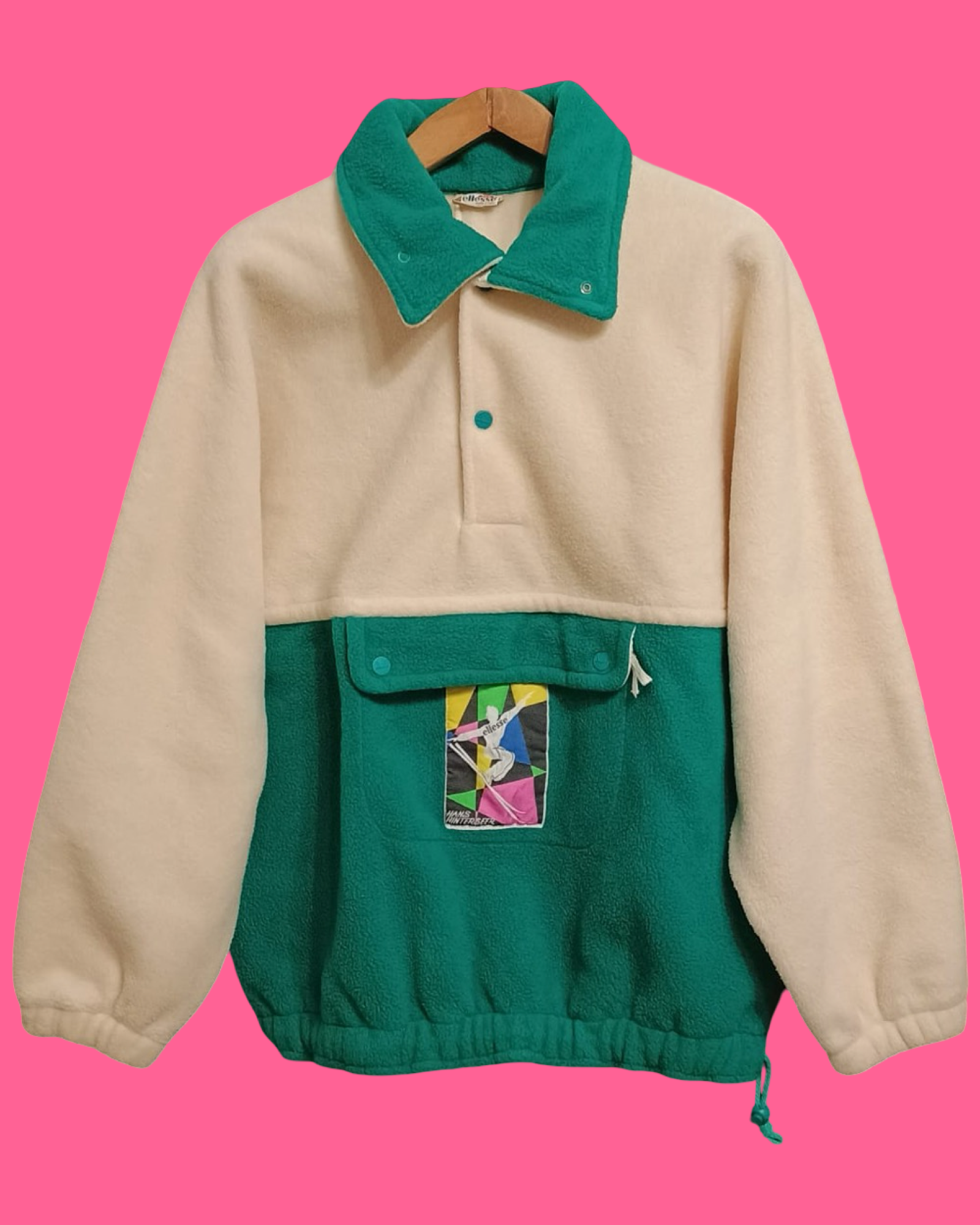 Vintage Multicolor Fantasy 90's Ellesse Fleece Unisex Size L