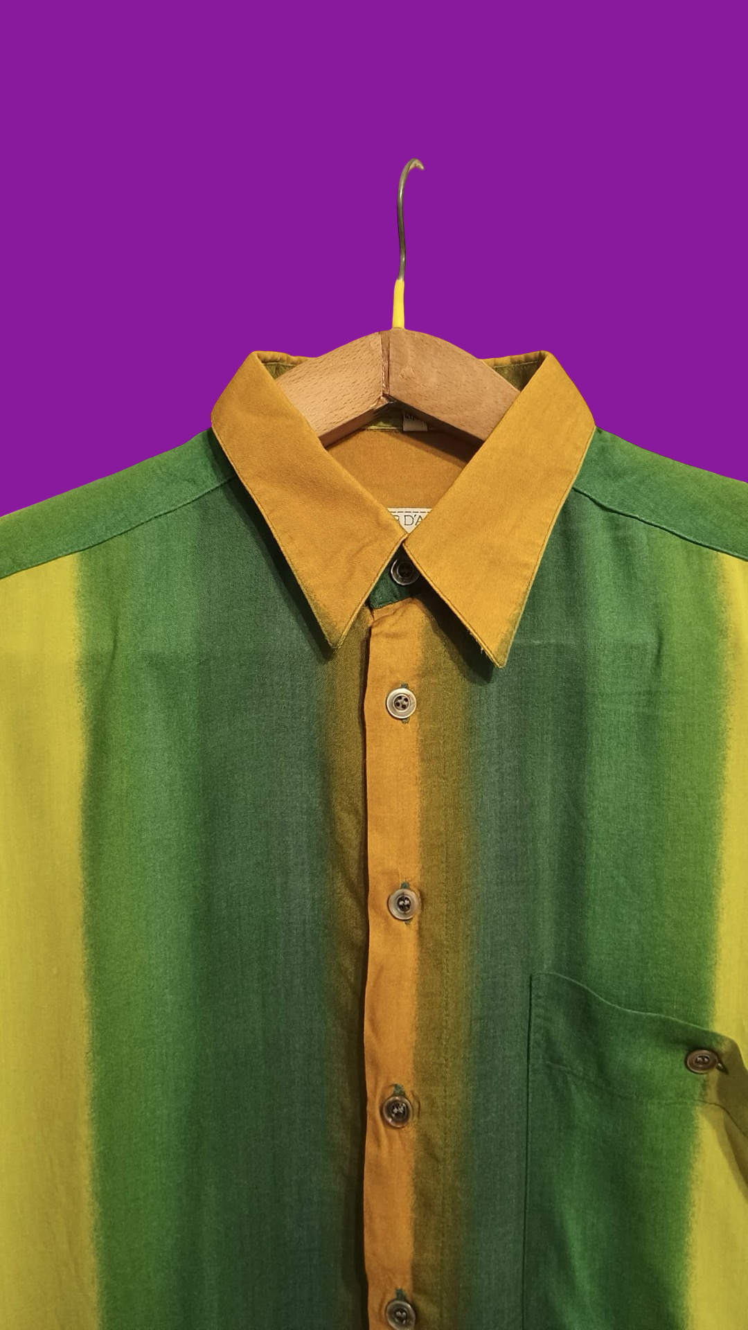 Vintage Style Multicolor Fantasy Shirt Unisex Size M