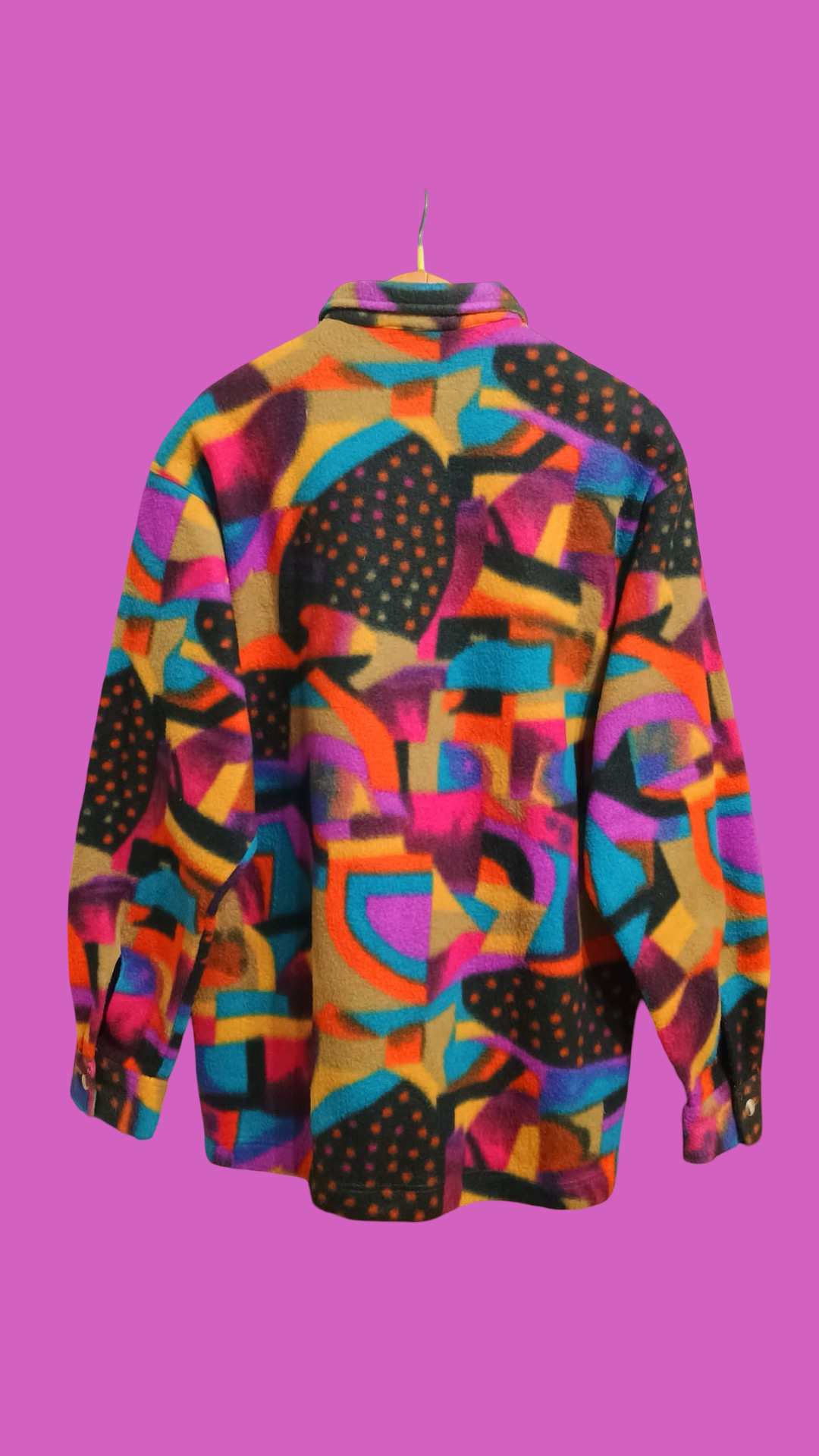 Vintage Multicolor Fantasy 90's Pile Shirt Unisex Size XL