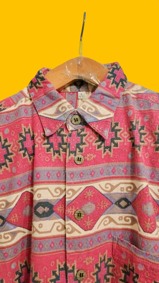 Vintage Multicolor Fantasy 90's Shirt Unisex Size L