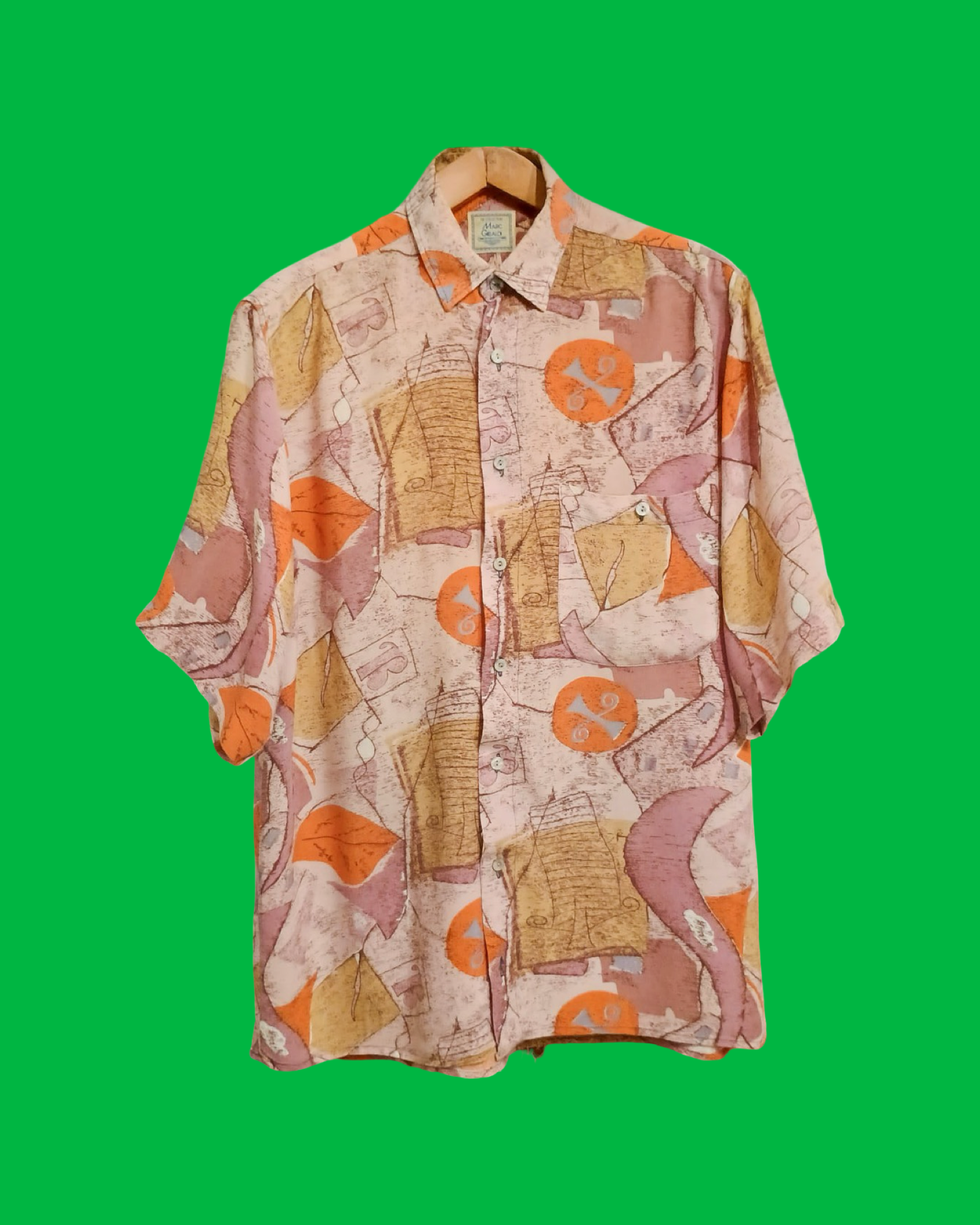 Vintage Multicolor Fantasy 90's Shirt Unisex Size L