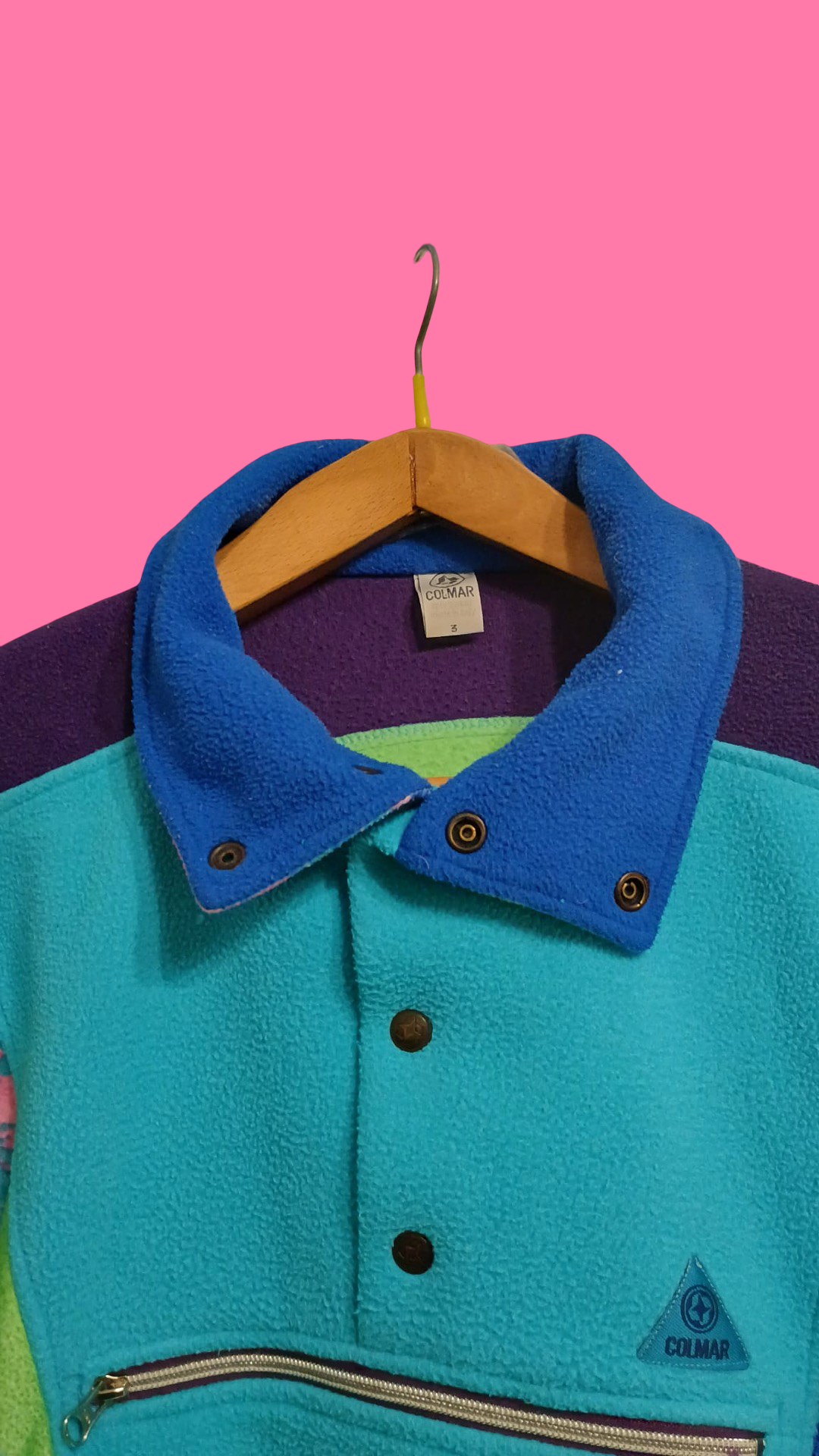 Vintage Multicolor Fantasy 90's Sweatshirt Unisex Size M