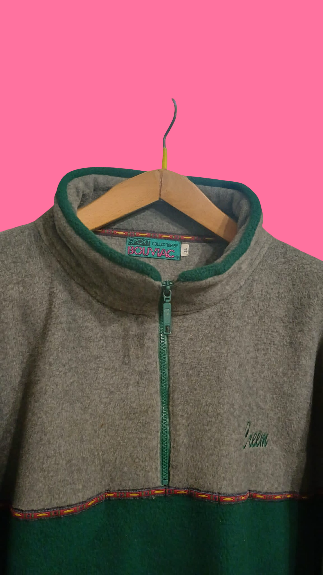 Vintage Multi Fantasy 90's Pile Sweatshirt Sweatshirt Unisex Size XL