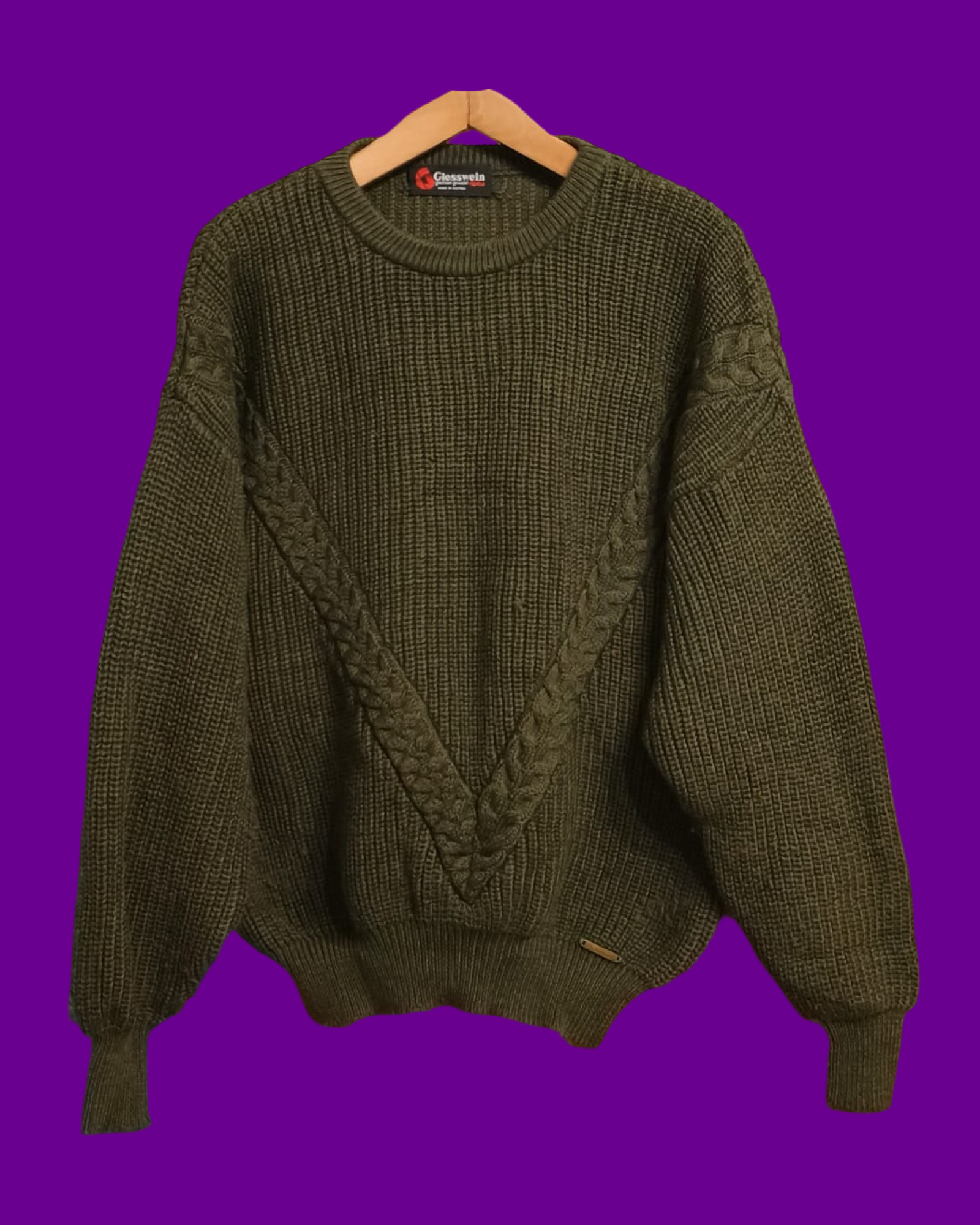 Vintage Multicolor Fantasy 90's Sweater Unisex Size L