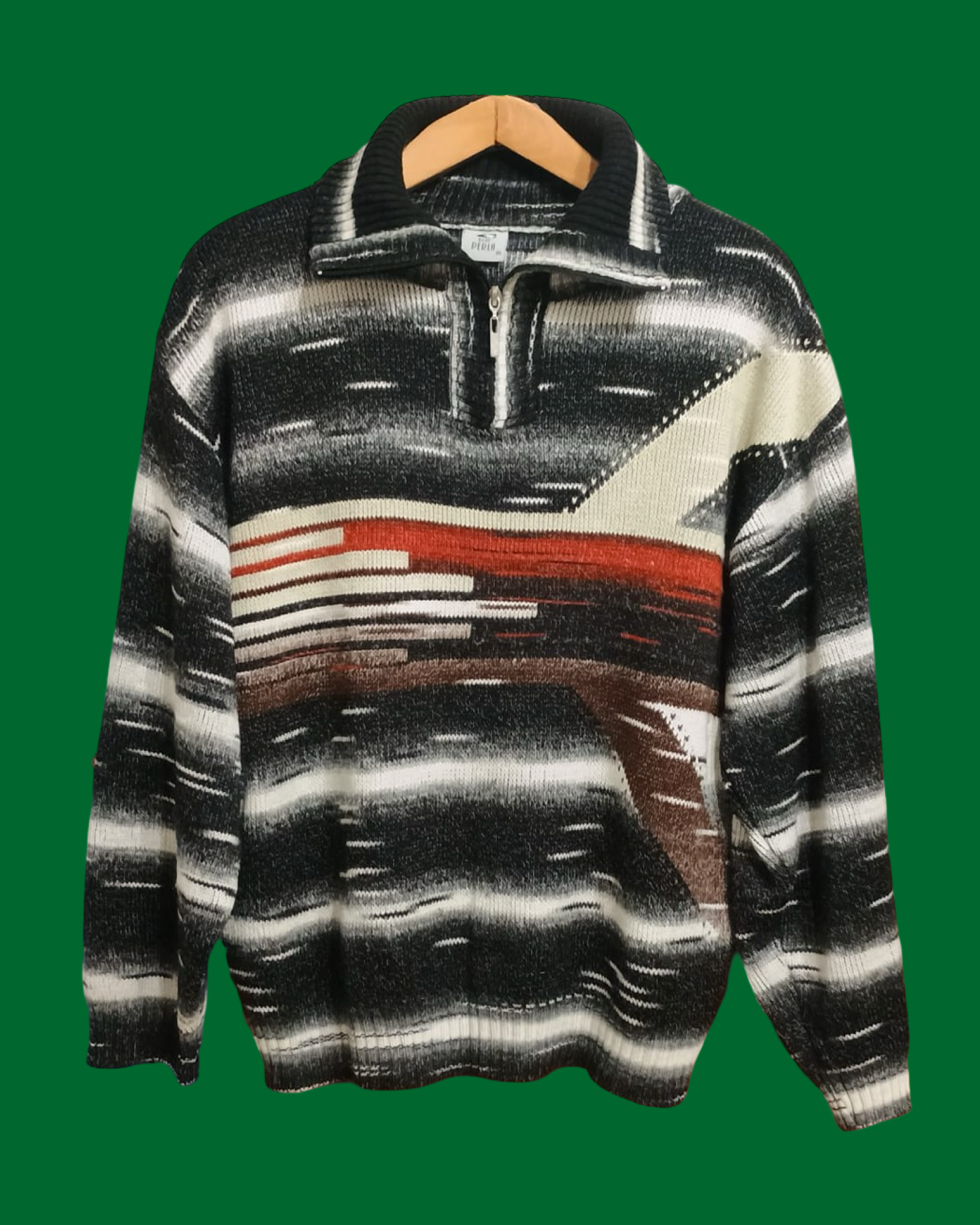 Vintage Multicolor Fantasy 90's Sweater Unisex Size L