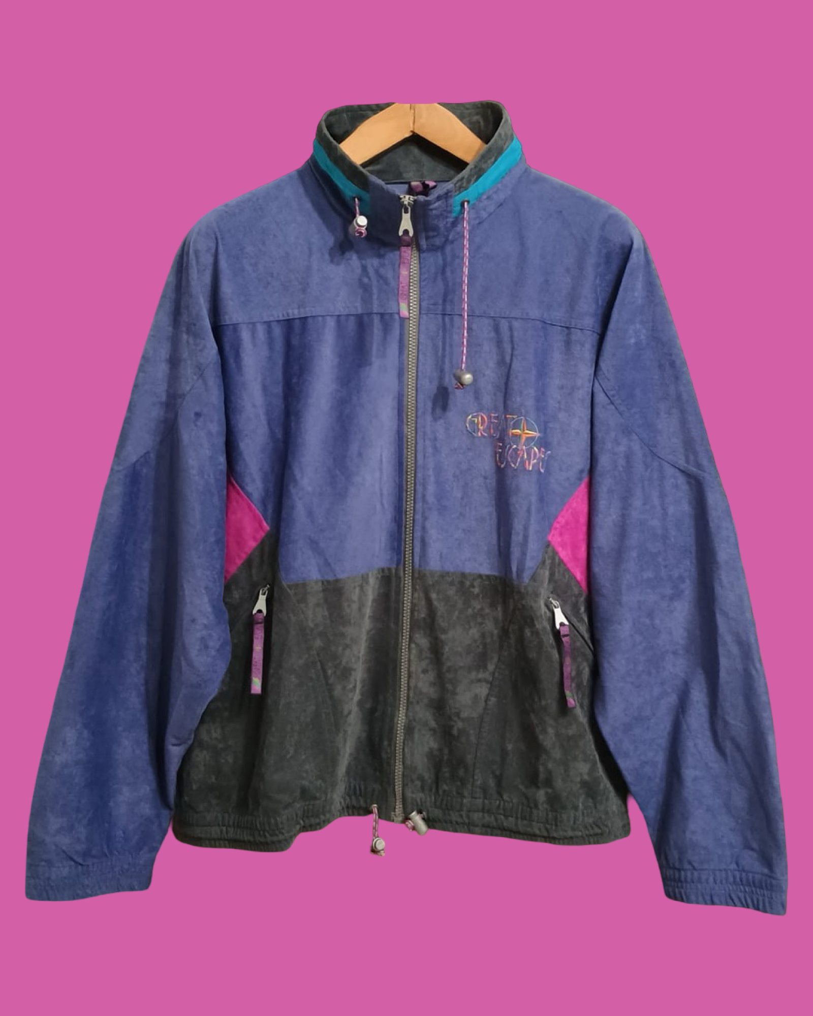 Vintage Multicolor Fantasy 90's Sweatshirt Unisex Size M