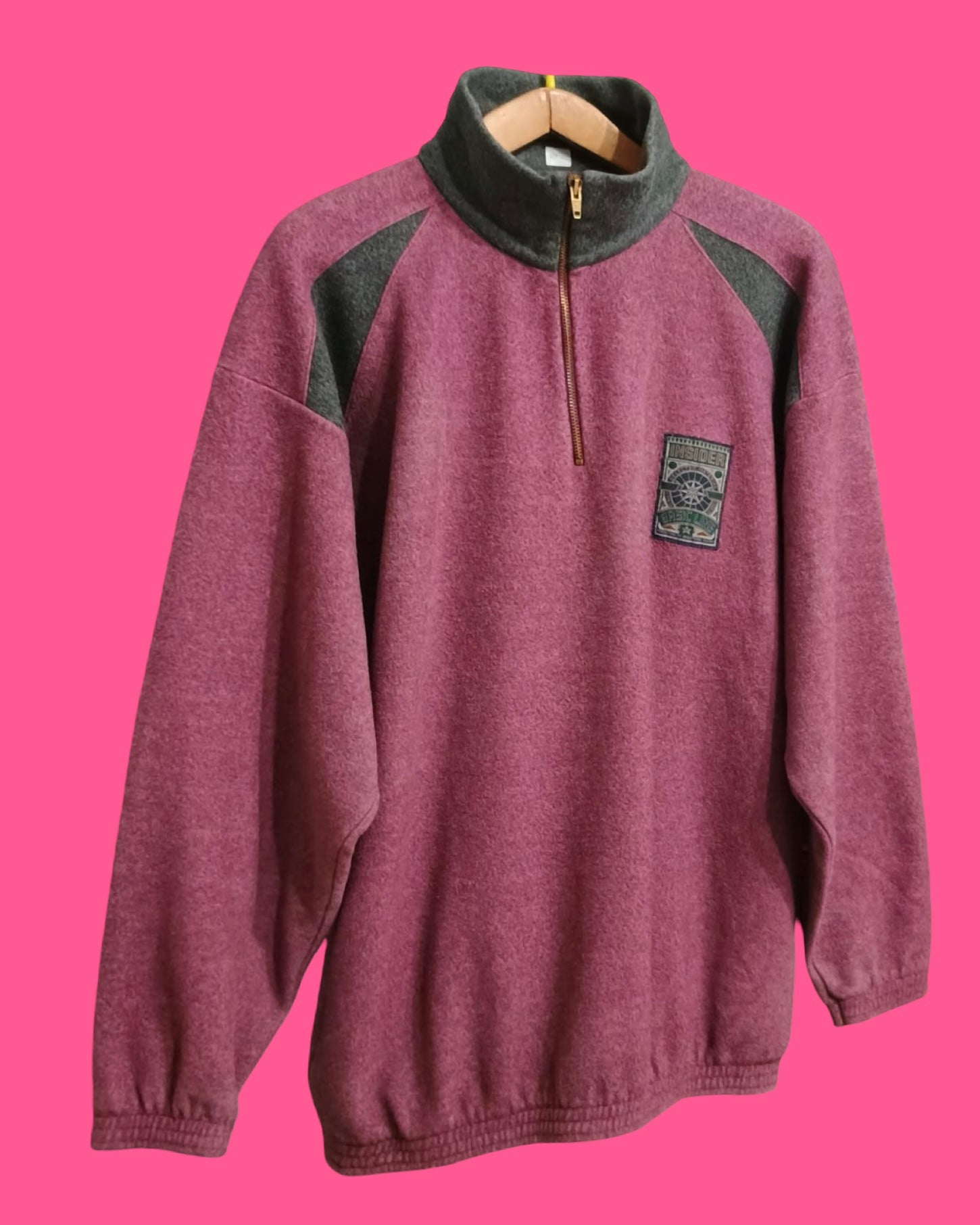 Vintage Multi Fantasy 90's Fleece Sweatshirt Unisex Size XL