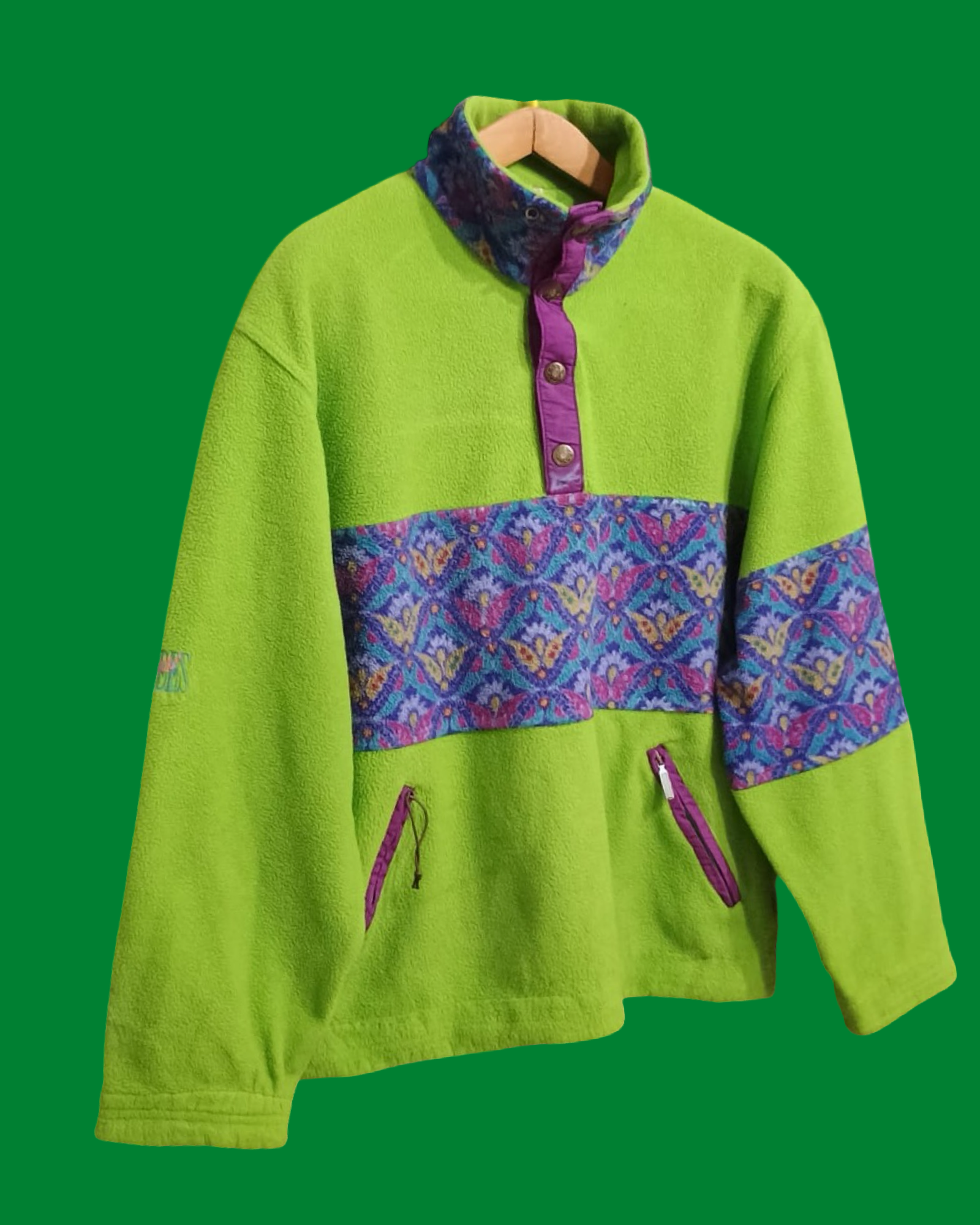 Vintage Multicolor Fantasy 90's Sweatshirt Unisex Size M