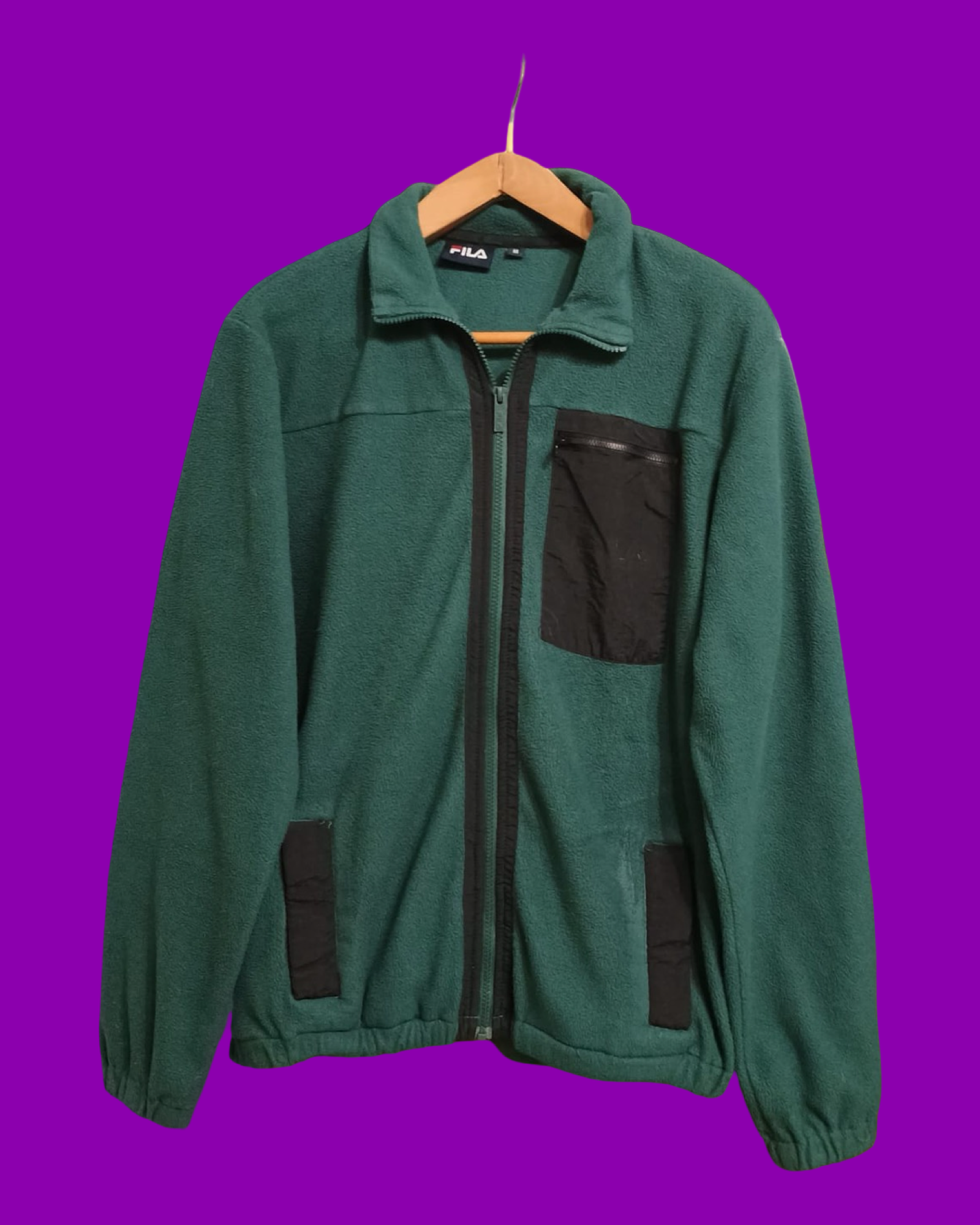 Vintage Multicolor Fantasy 90's Fleece Unisex Size L