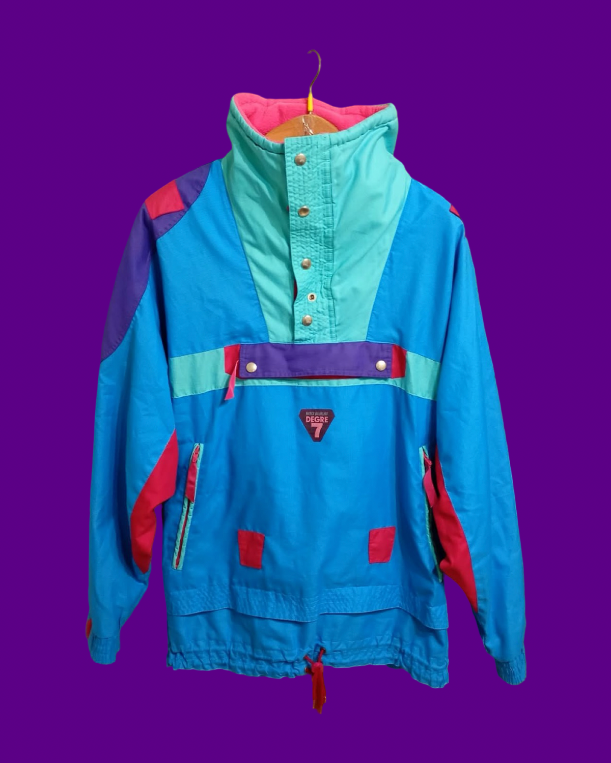 Vintage Multicolor Fantasy 90's Rare Jacket Unisex Size L