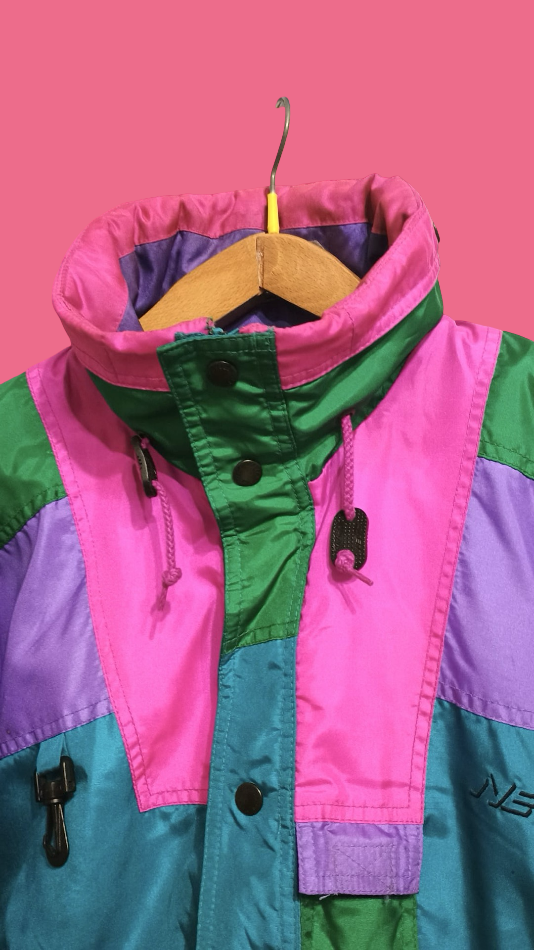 Vintage Multicolor Fantasy 90's Snow Jacket Unisex Size L