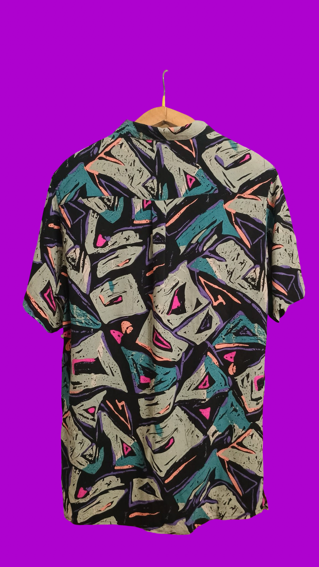 Vintage Style Multicolor Fantasy Shirt Unisex Size L