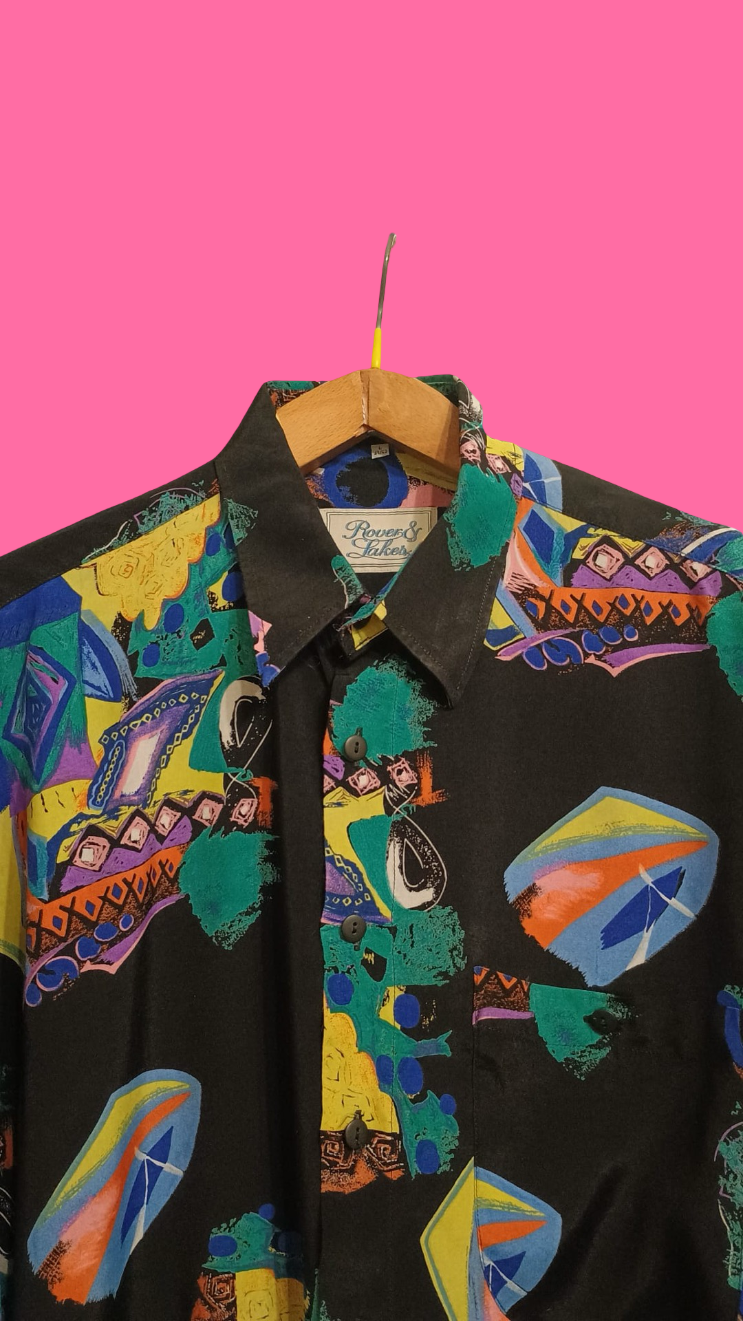 Vintage Multicolor Fantasy 90's Shirt Unisex Size L