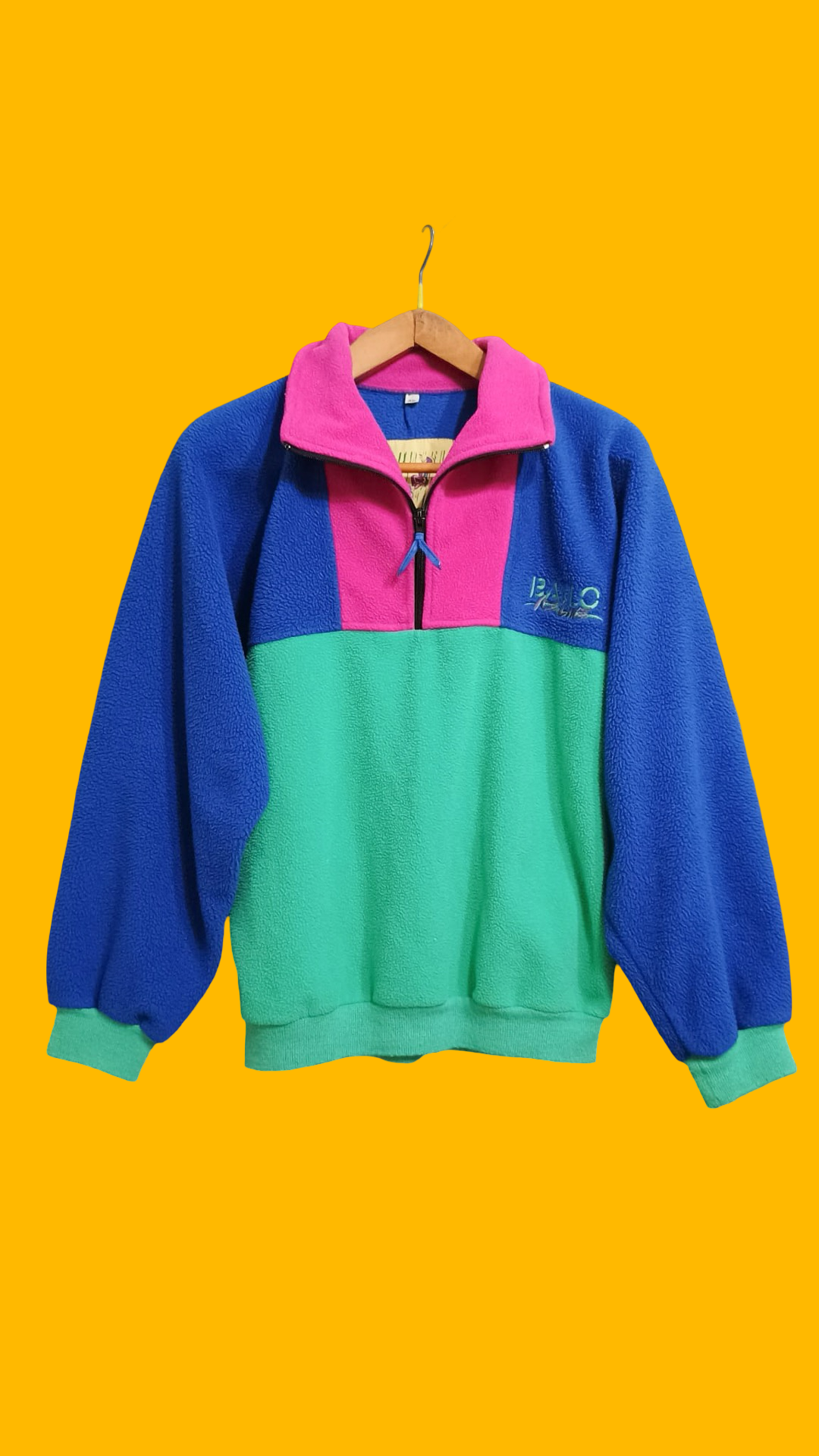 Vintage Multicolor Fantasy 90's Pile Sweatshirt Unisex Size L