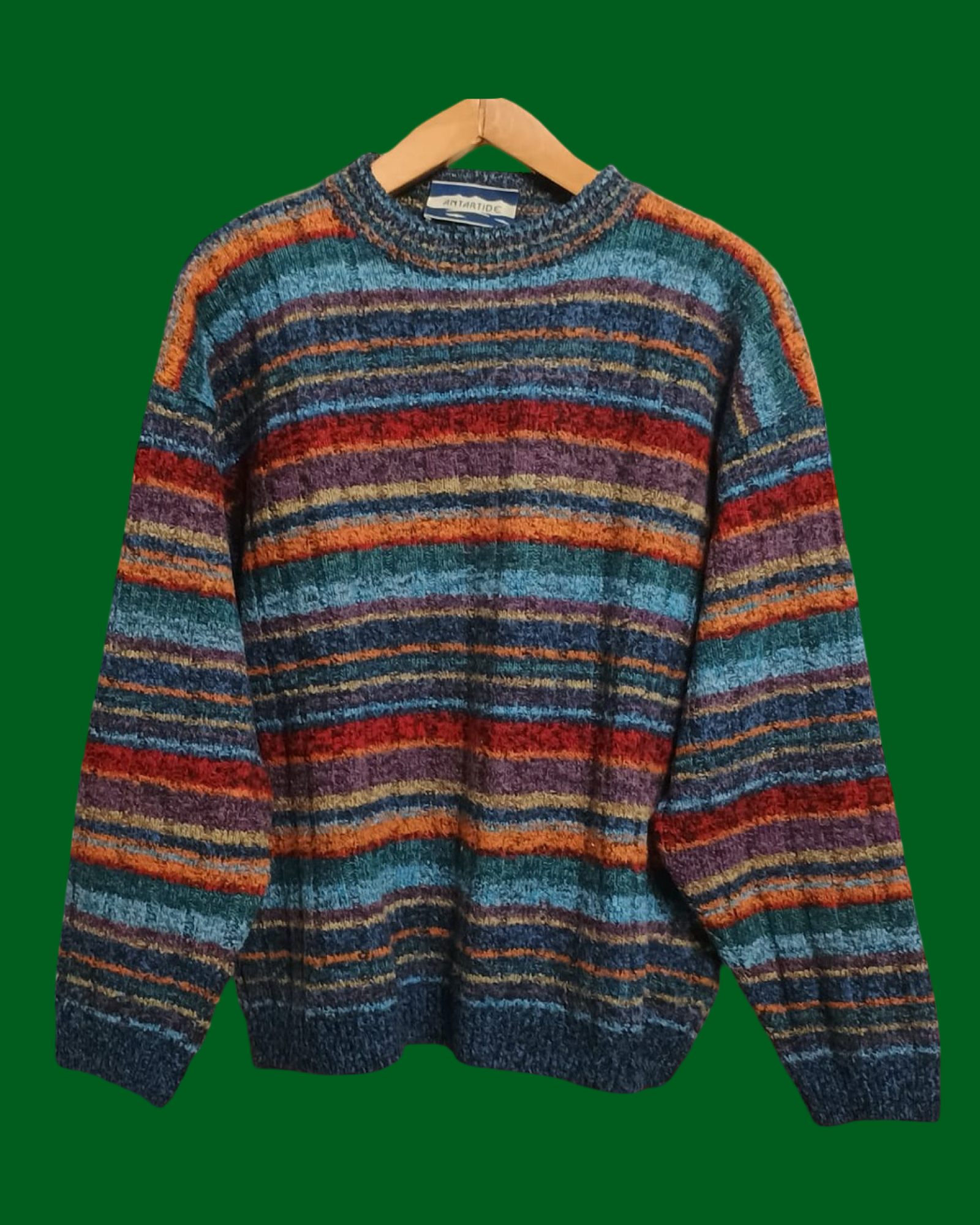 Vintage Multicolor Fantasy 90's Sweater Unisex Size M