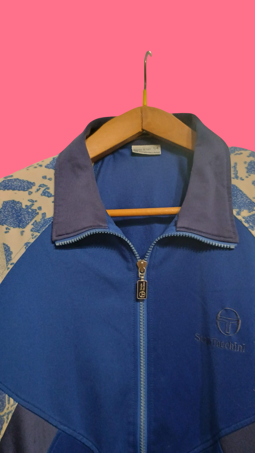 Vintage Multicolor Fantasy 90's Sergio Tacchini Sweatshirt Unisex Size L